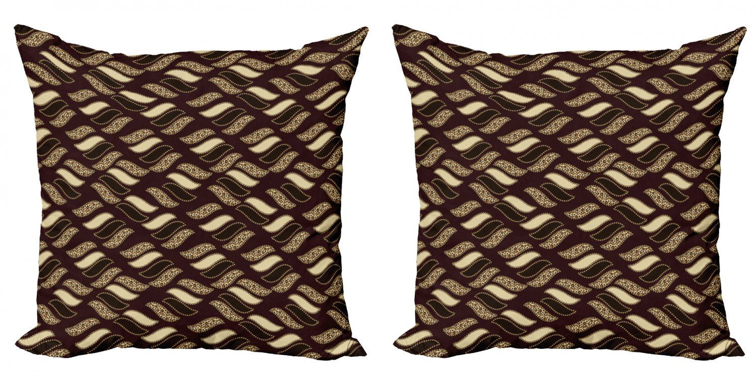 Kissenbezüge Modern Accent Doppelseitiger Digitaldruck, Abakuhaus (2 Stück), afrikanisch Indigene Cheetah Haut