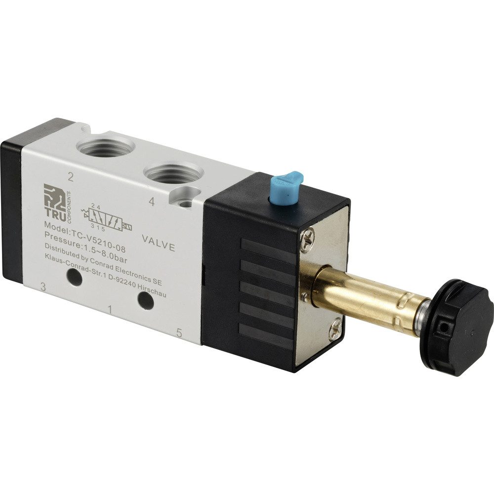 TRU COMPONENTS Durchflussschalter TRU COMPONENTS Magnetventil TC-12772452 TC-V5210-08 G 1/4 1 St.