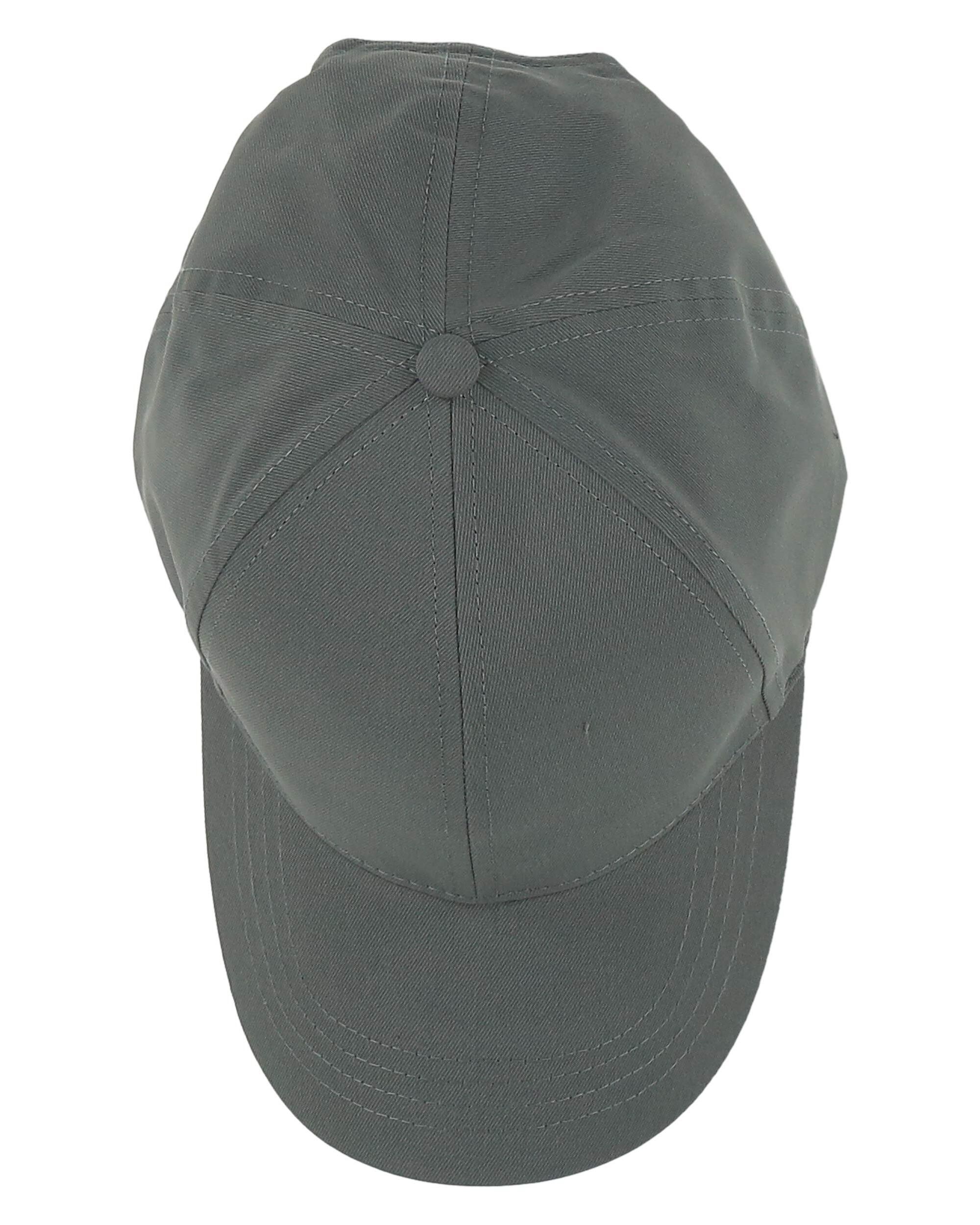 Fraas Strickmütze Polyester Basecap (1-St) light grey