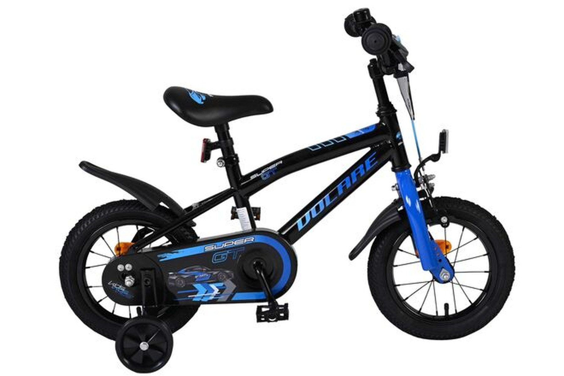 Kinderfahrrad Super GT Jungen 12 Zoll Blau – Handbremse & Rücktritt