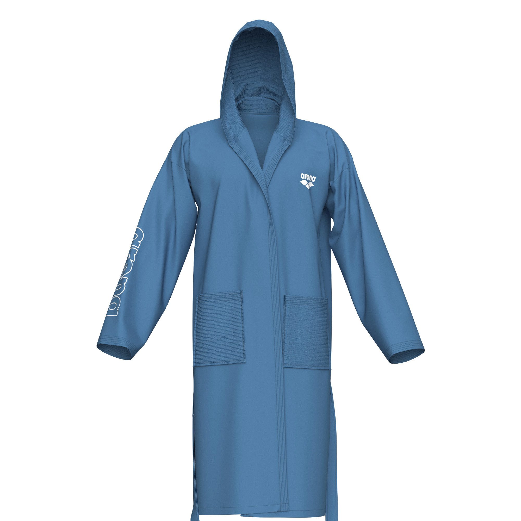 Arena Bademantel Arena Unisex Bademantel Zeal Robe 009032, Standardgröße, Ohne Verschluss