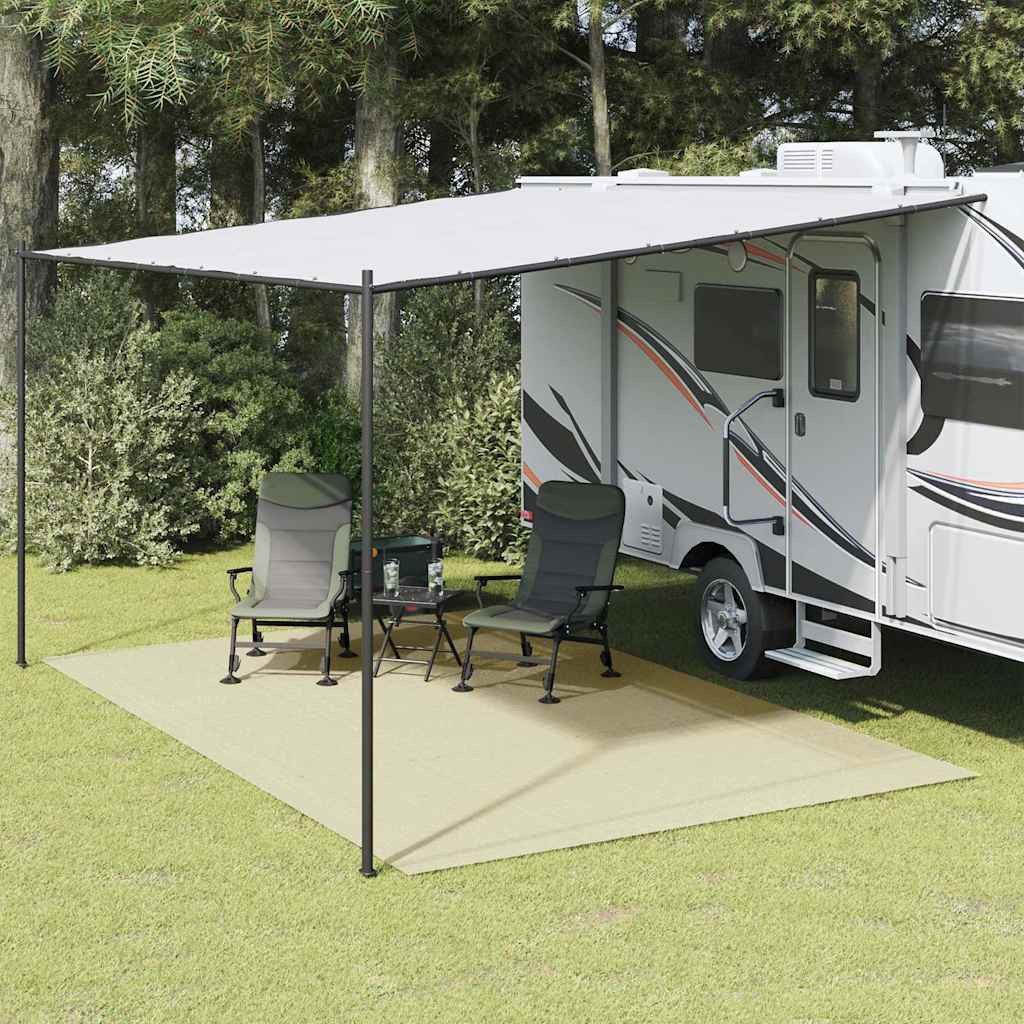 vidaXL Zeltteppiche Zeltteppich Creme 6x3 m