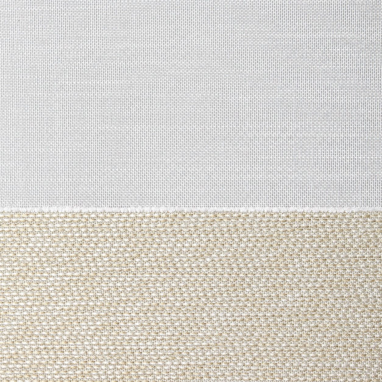 EXPERIENCE Scheibengardine Mini Flächenvorhang 2280-13 beige weiß 3tlg., Miniflächenvorhang (3 St), Stangendurchzug, halbtransparent, gewebt