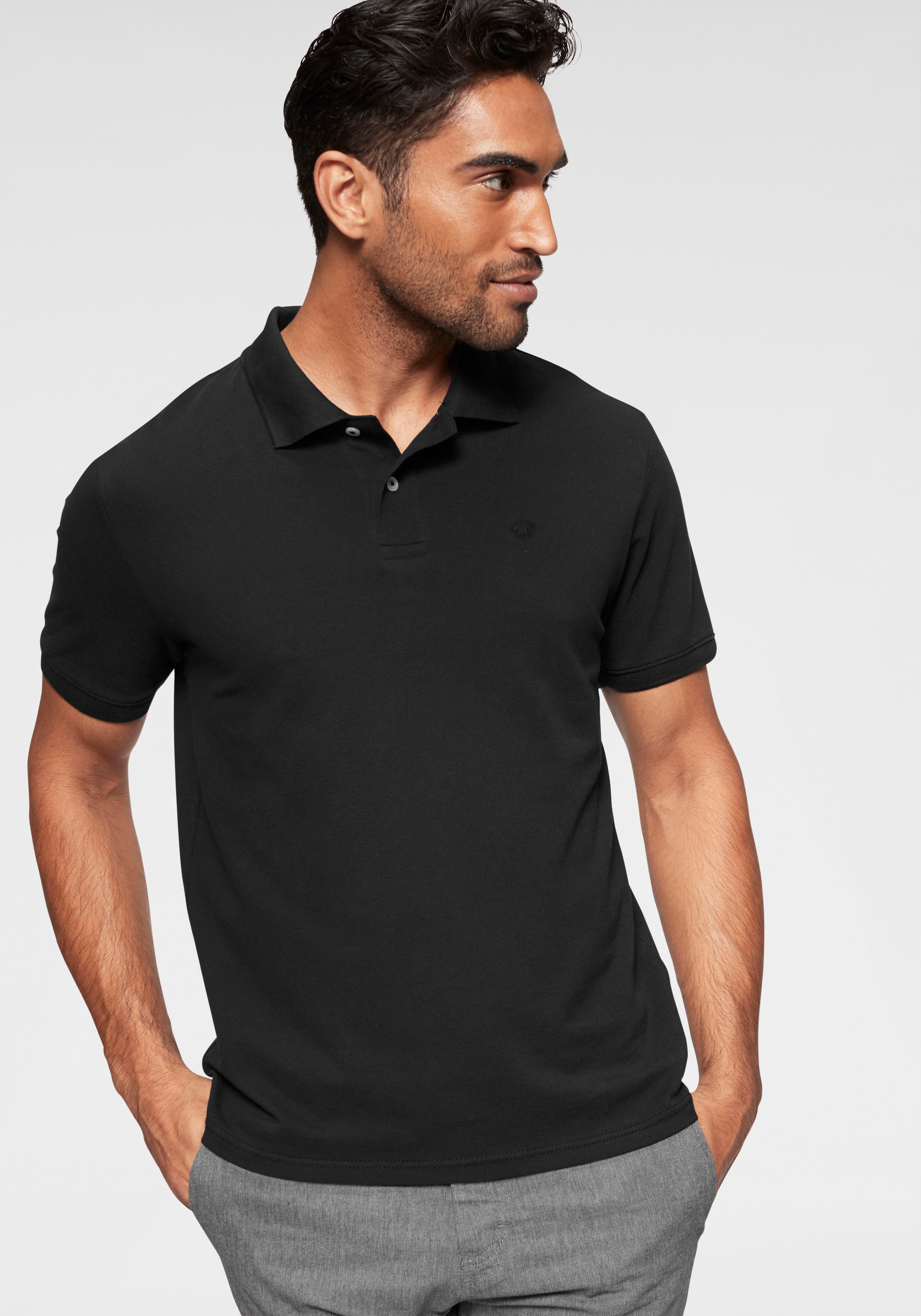 TOM TAILOR Poloshirt Basic Baumwoll-Piqué