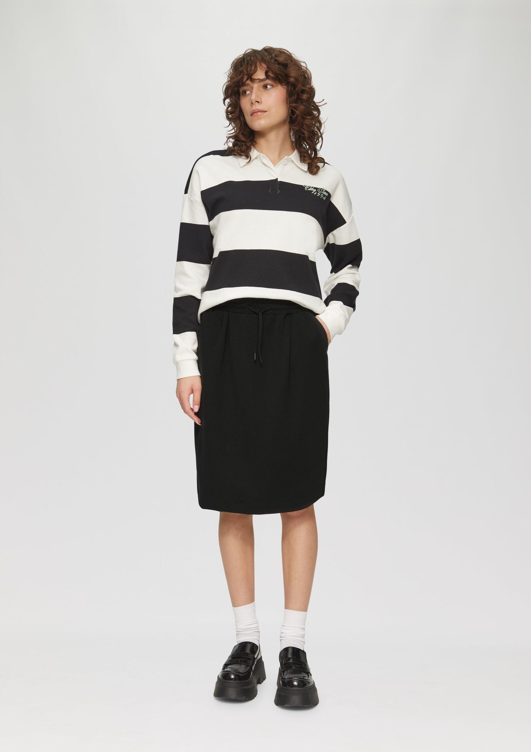 QS Minirock Rock Rock aus elastischem Interlockjersey günstig online kaufen