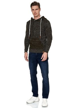 Rusty Neal Kapuzensweatshirt mit stylischem Ausschnitt