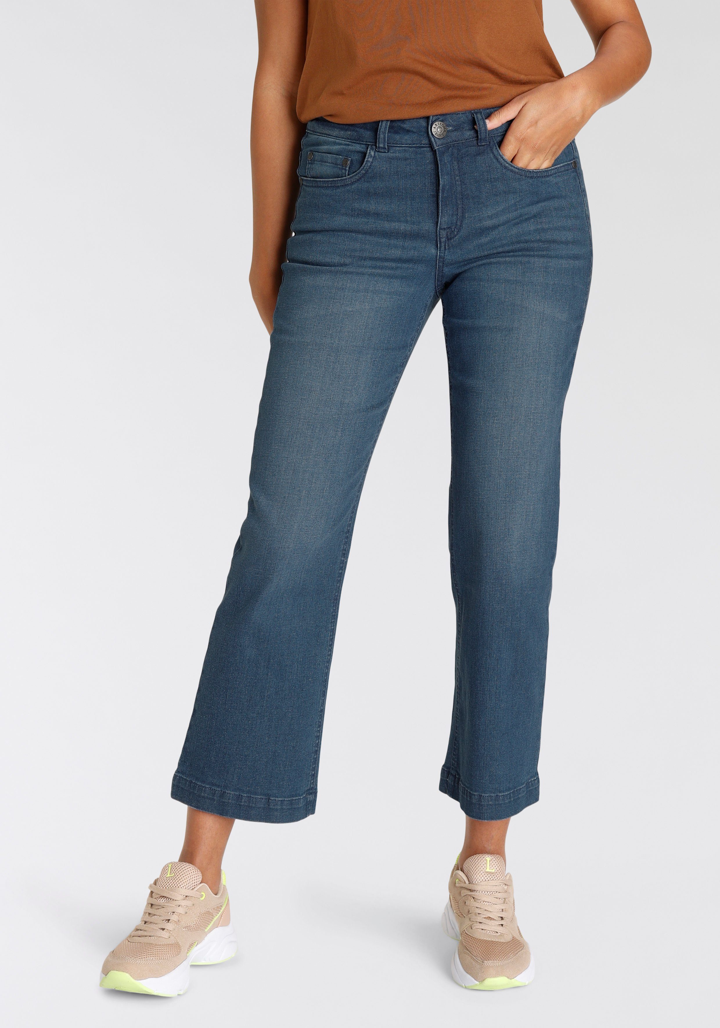 Arizona Weite Jeans High Waist