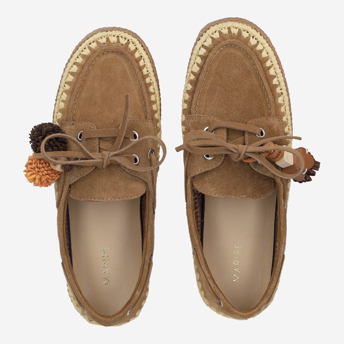 Maripé Maripé MA176 V.6, Slipper & Mokassin, Braun, Damen Slipper