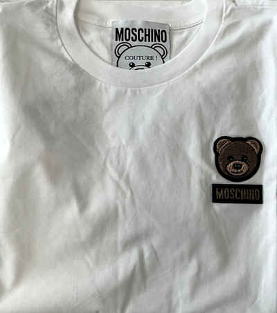 Moschino T-Shirt Moschino Damen T-Shirt, Moschino Mod; D3A0712 Damen T-Shirt, Weiß