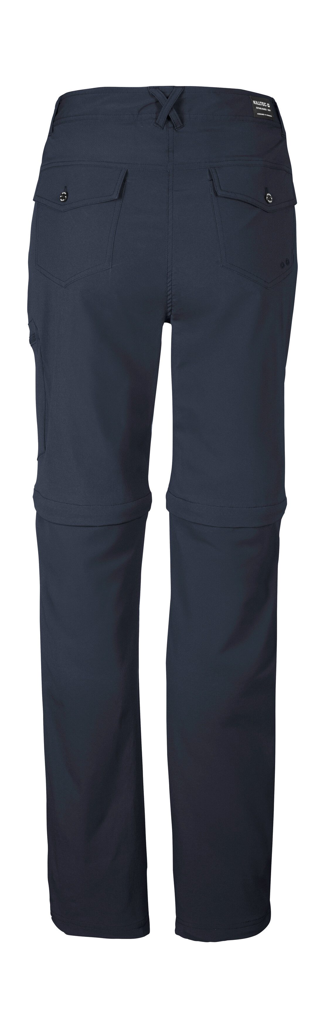 Killtec Zip-off-Hose KOS 5 WMN PNTS Abzippbare, wasserabweisende Funktionshose mit Stretch und Taschen