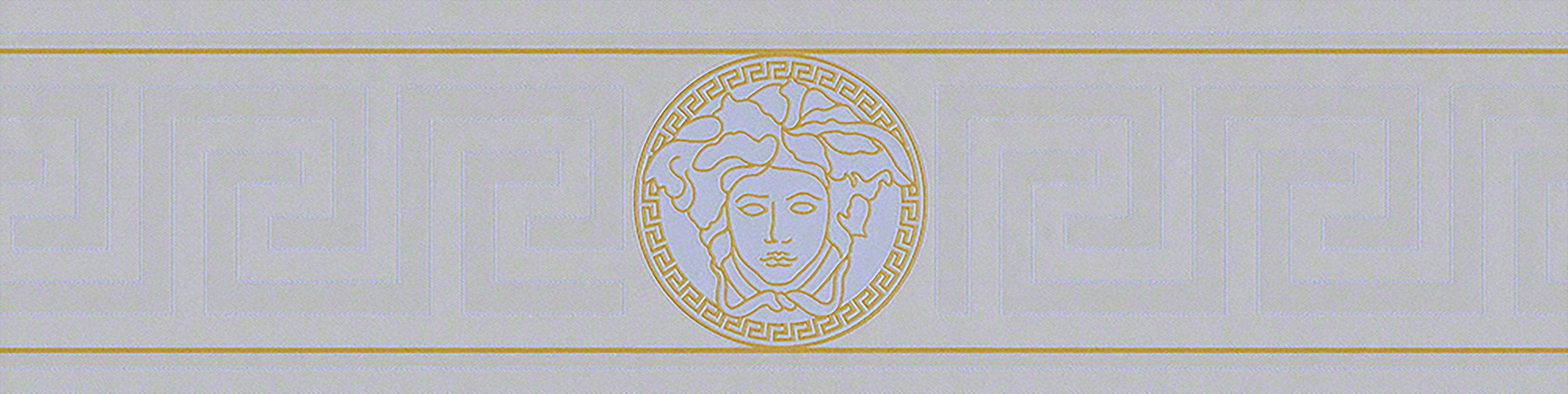 KUNSTLOFT Vliestapete Versace Barocco 8 0.13x5 m, Leicht glänzend, lichtbeständige Design Tapete
