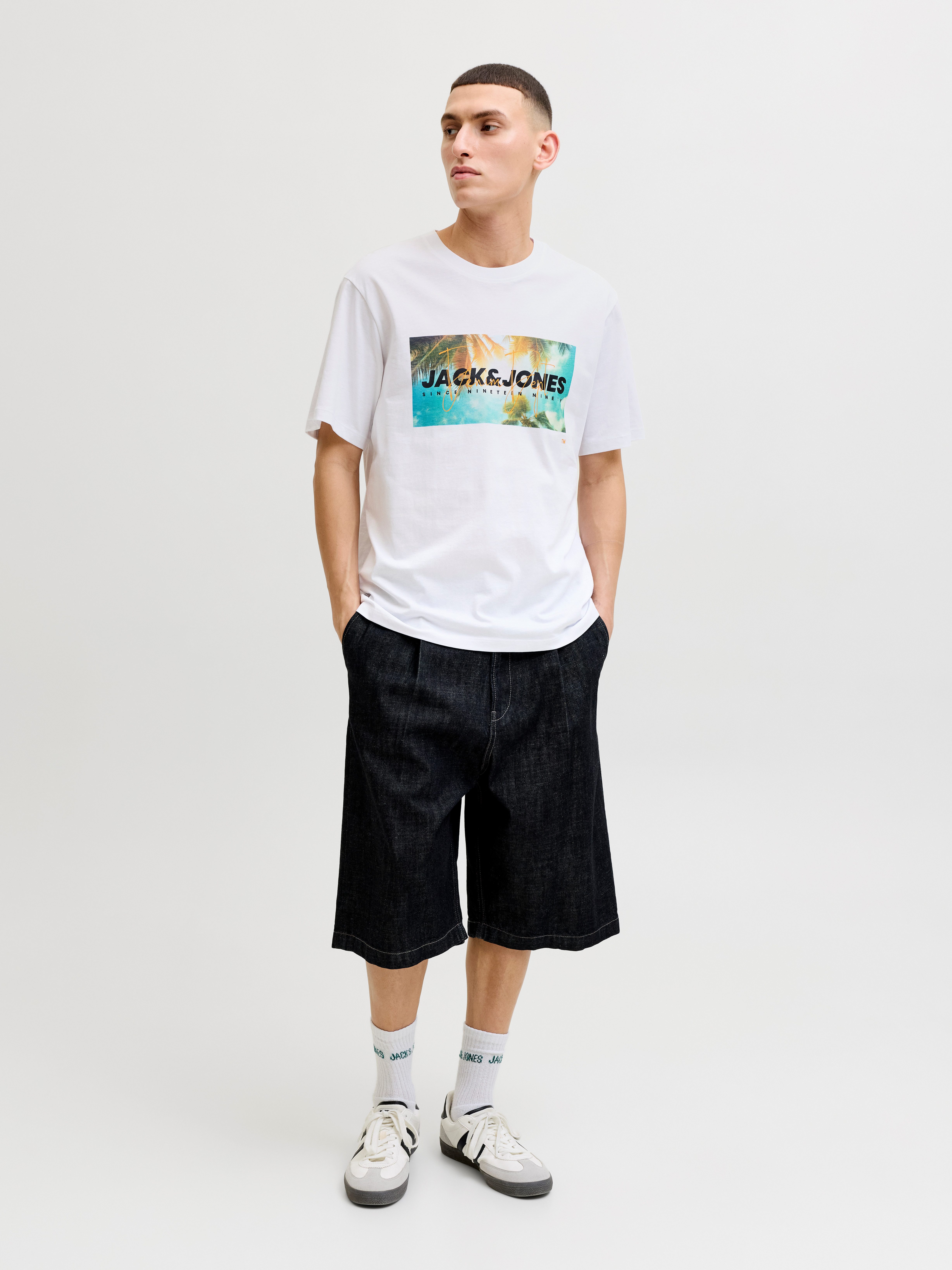 Jack & Jones Rundhalsshirt JJINDIANA TEE SS CREW NECK – Bild 4 von 5