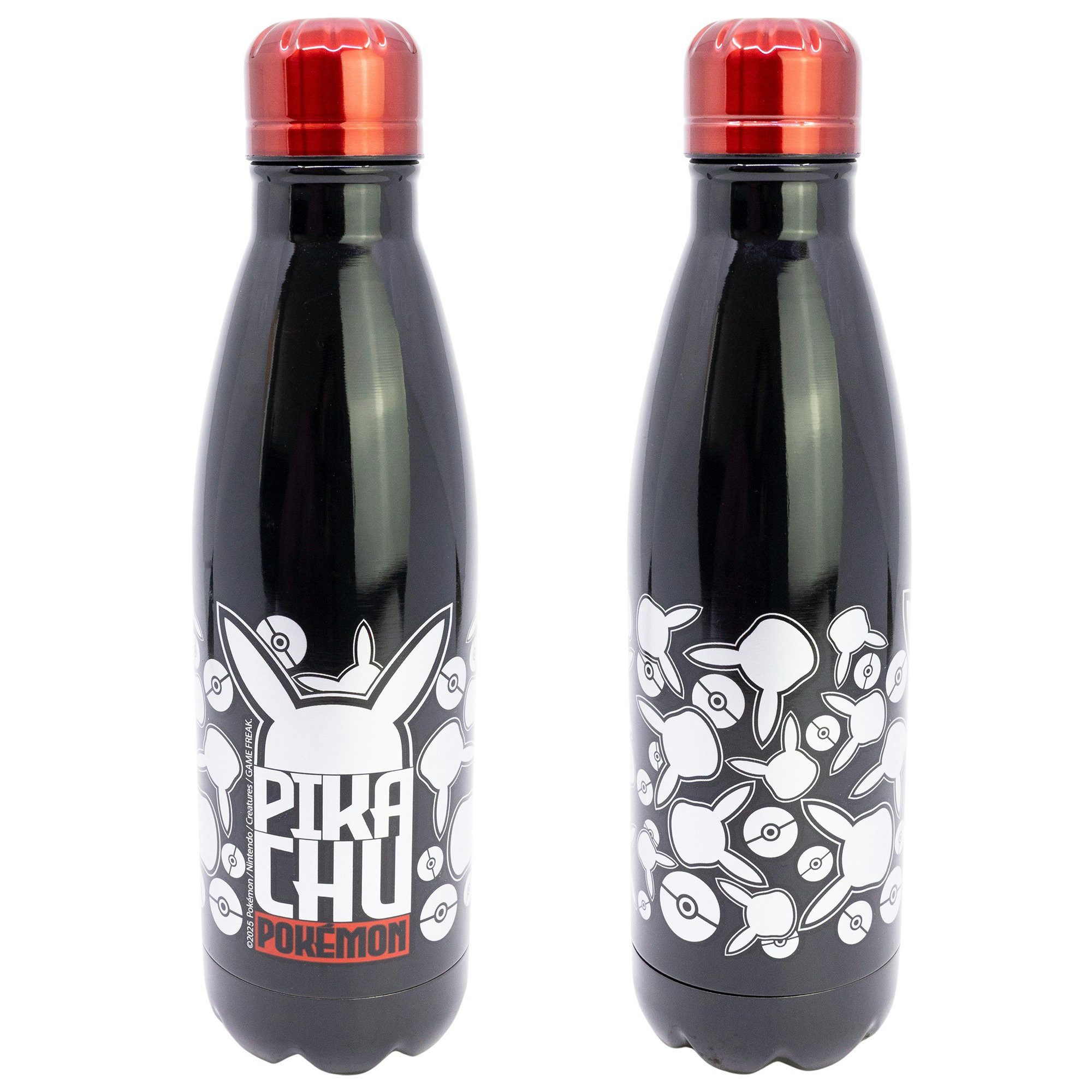 POKÉMON Trinkflasche Pokemon Pikachu Edelstahl Wasserflasche Trinkflasche Flasche 780 ml