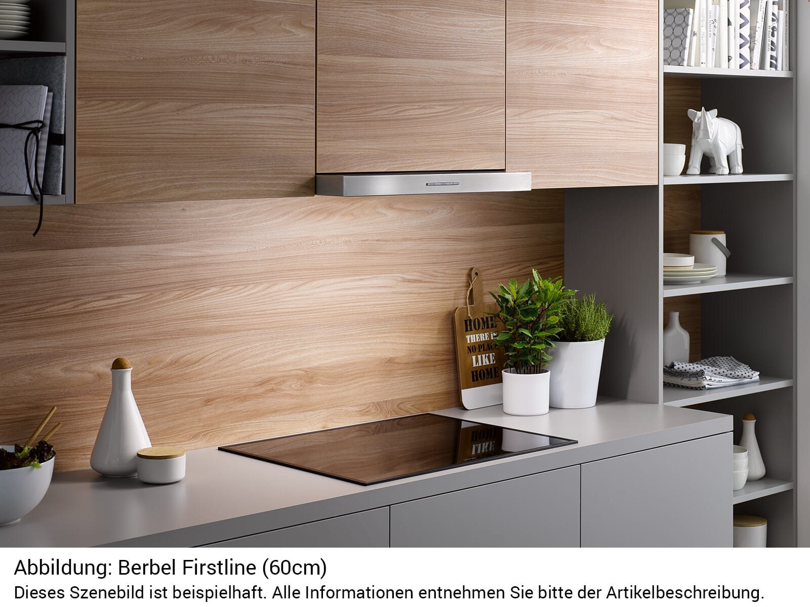 Berbel Flachschirmhaube, 80 cm