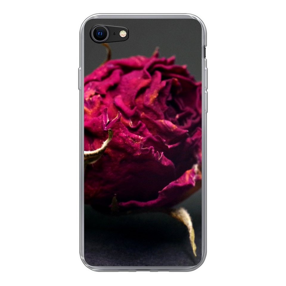 Muchowow Handyhülle Rosen Farbton Rot Handyhülle Apple Iphone 8 