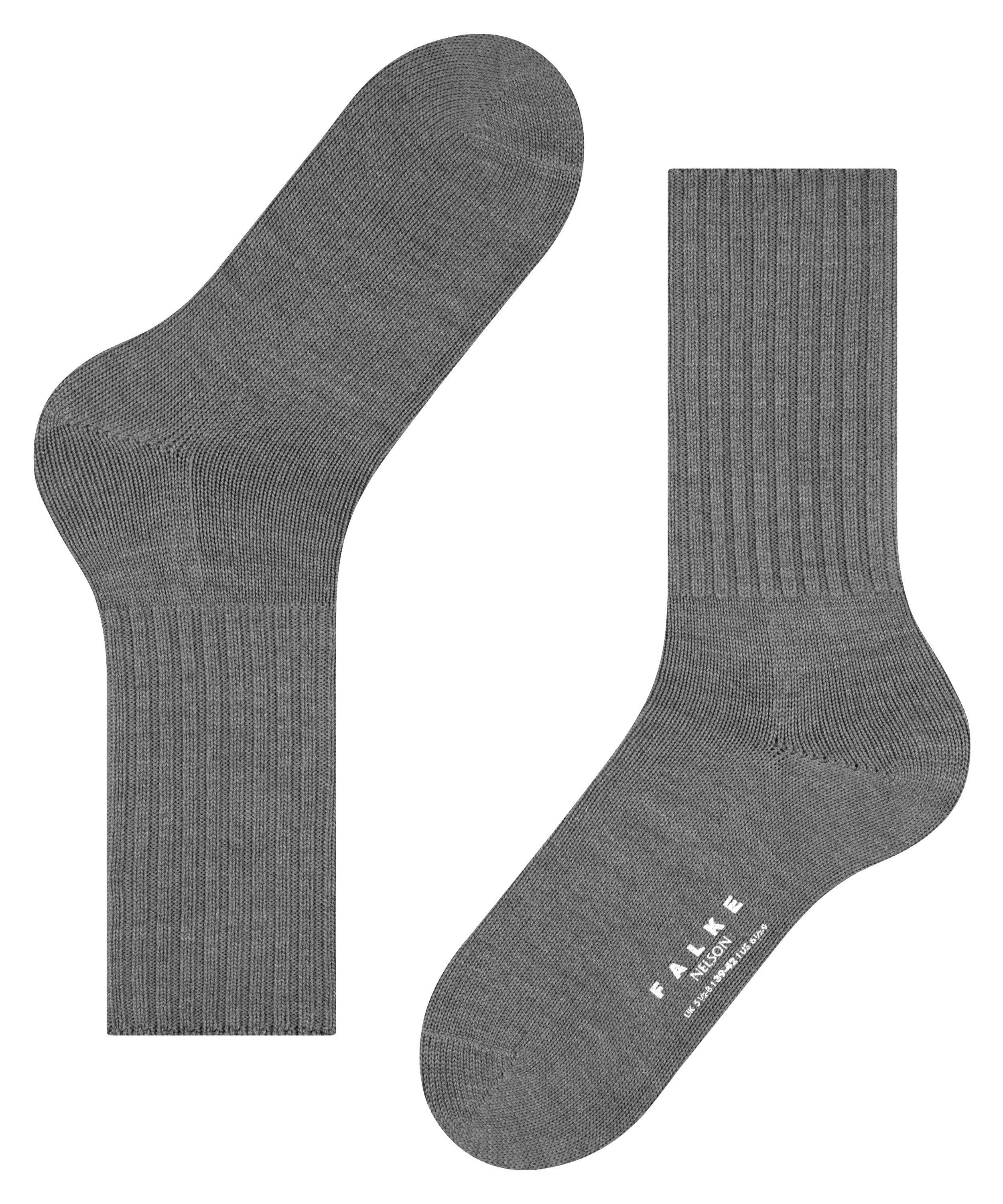 FALKE Socken Nelson (1-Paar) dark (3070) grey
