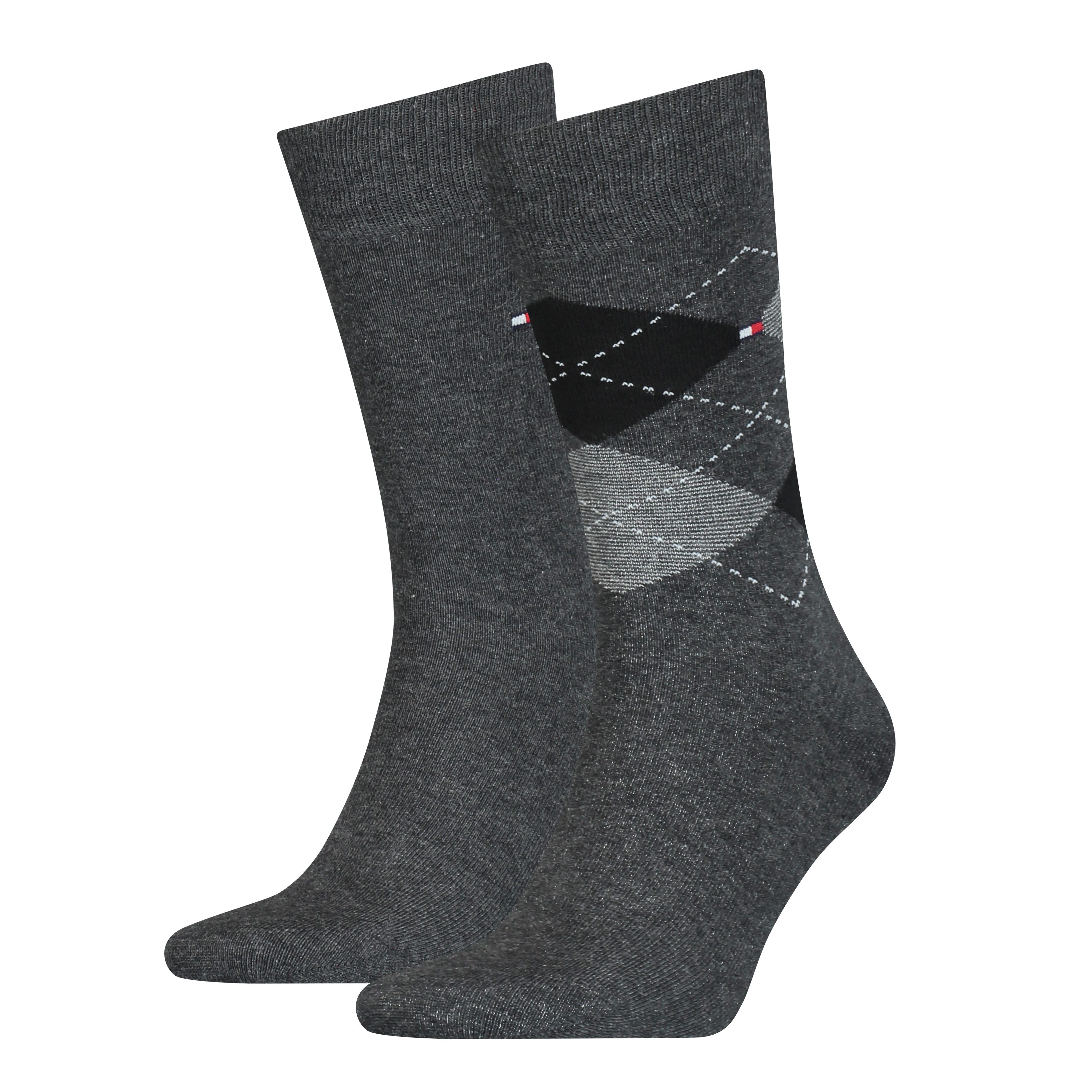 Tommy Hilfiger Socken TH MEN SOCK CHECK 2P (2-Paar, 2 Paar) mit klassischem günstig online kaufen