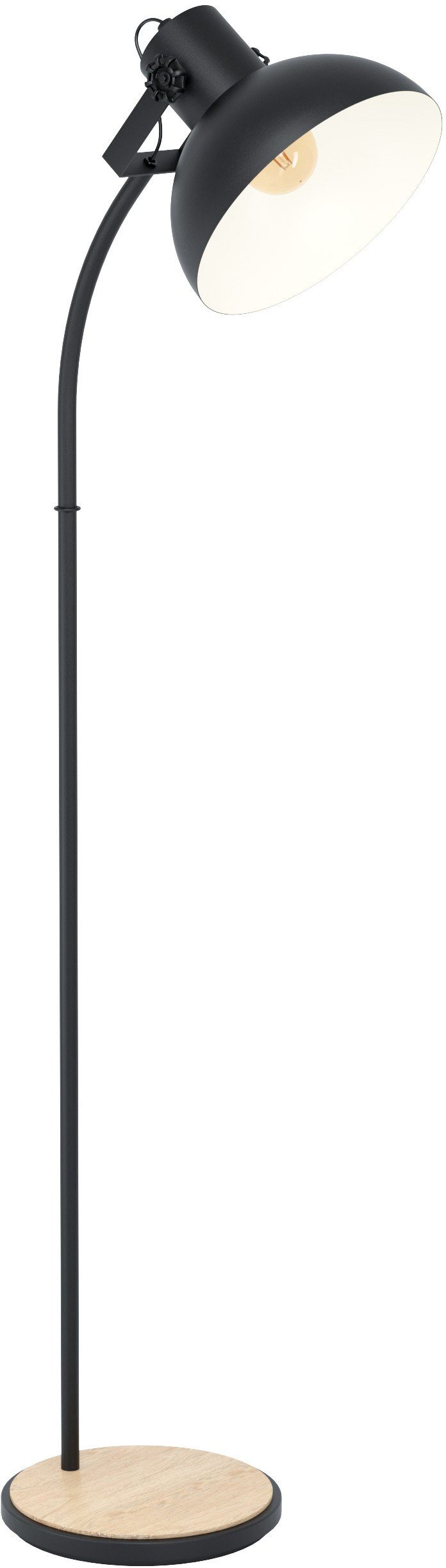 EGLO Stehlampe LUBENHAM, ohne Leuchtmittel günstig online kaufen