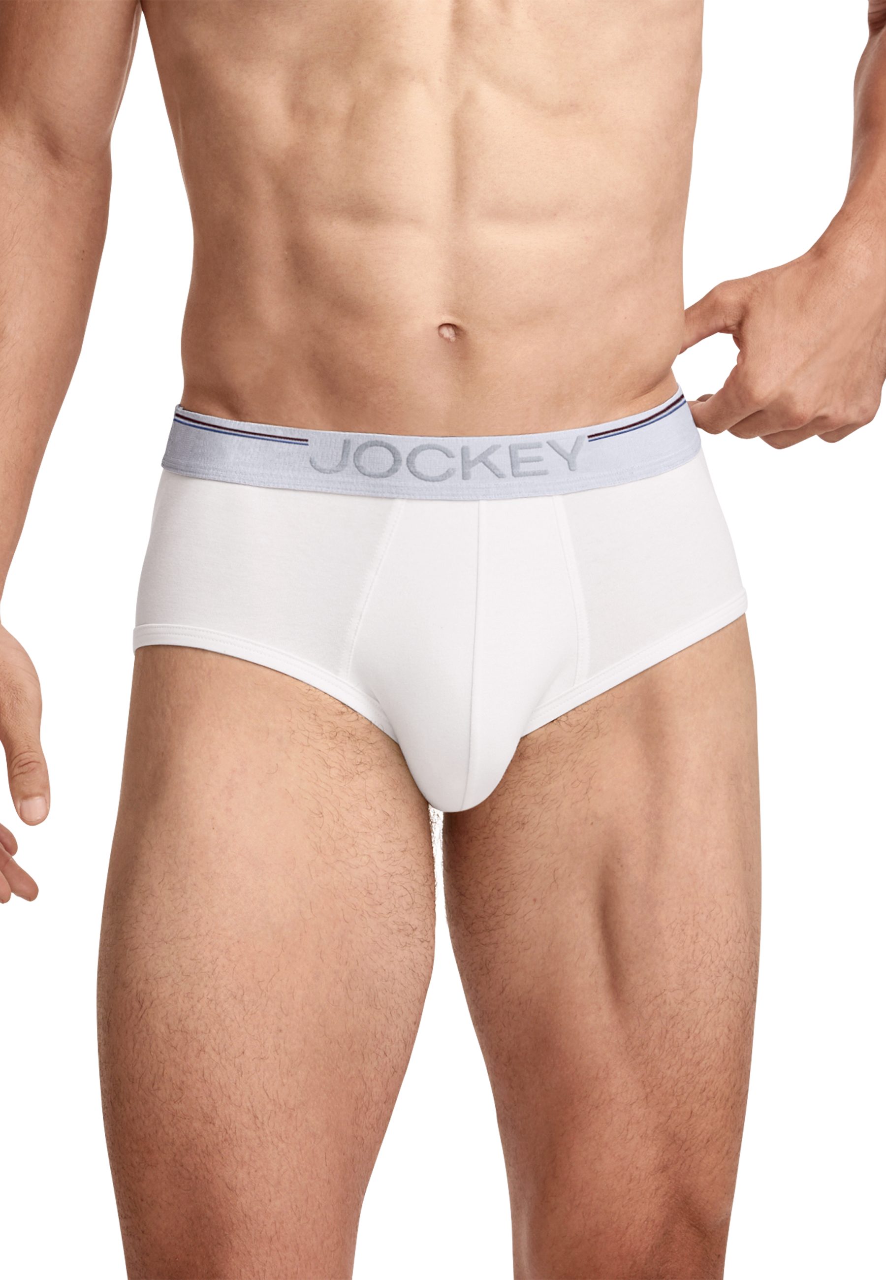 Jockey Slip Cotton Stretch (3er Pack) eng anliegend, elastisch