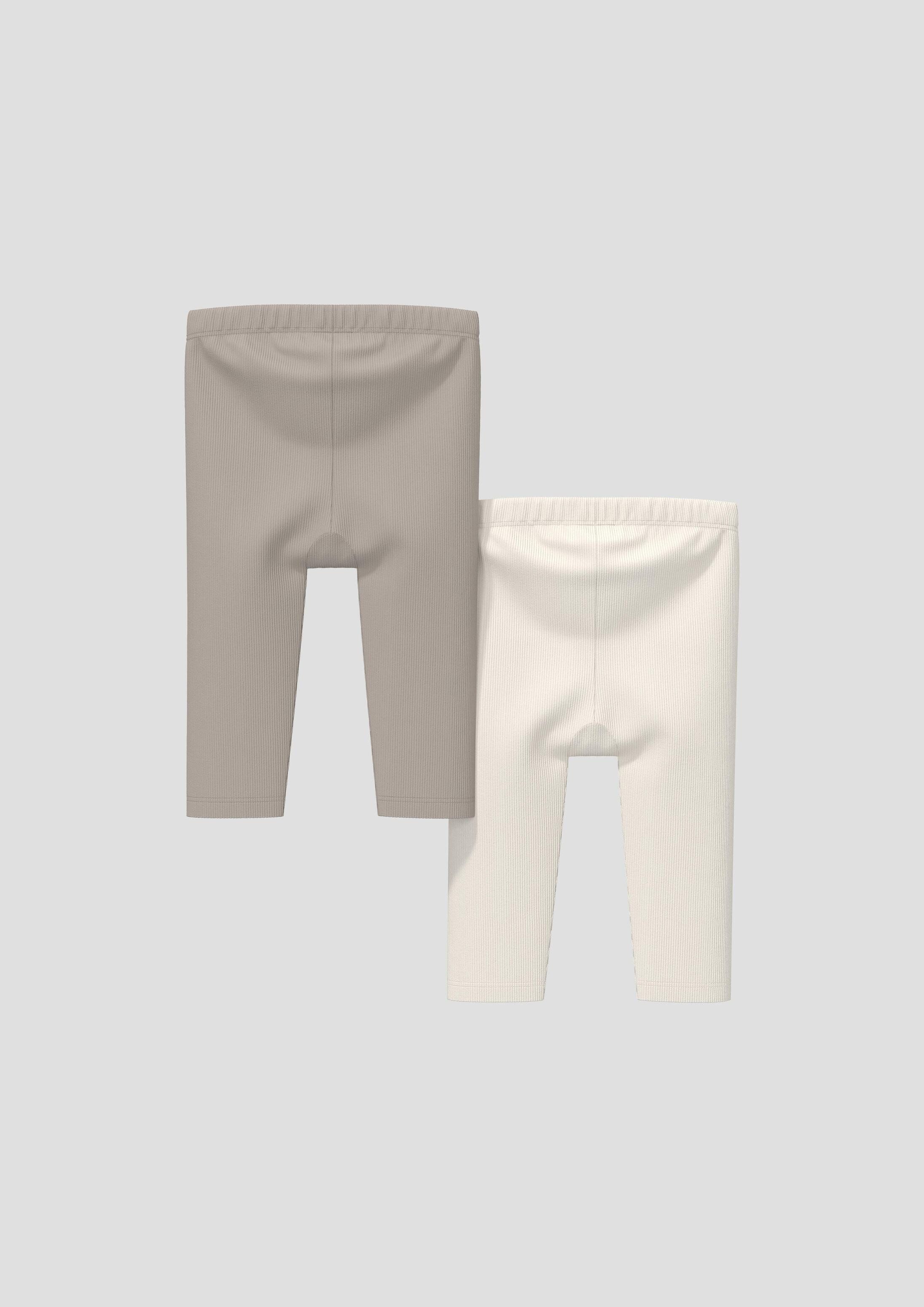s.Oliver Leggings Leggings Doppelpack Leggings aus Rippware