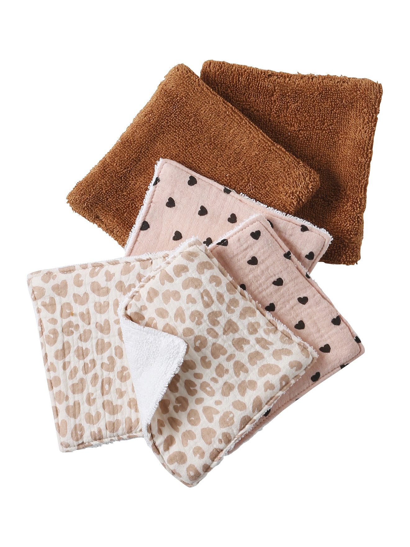 vertbaudet Waschlappen Baby-Feuchttücher, 6er-Pack