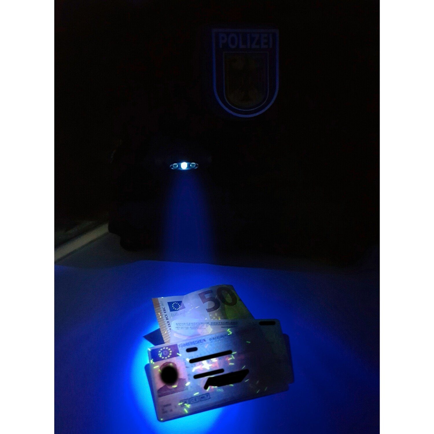 Cliplampe UV-Licht UL10UV mit Taschenlampe Nextorch