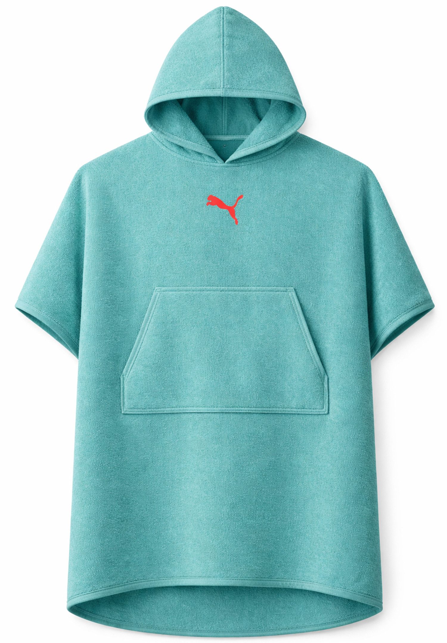 PUMA Bademantel TEAMADDITIONS PONCHO, Baumwolle