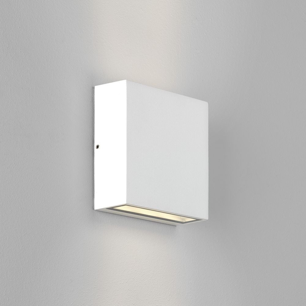 ASTRO Außen-Wandleuchte LED Außenleuchte Elis in Weiß 7,7W 490lm, LED