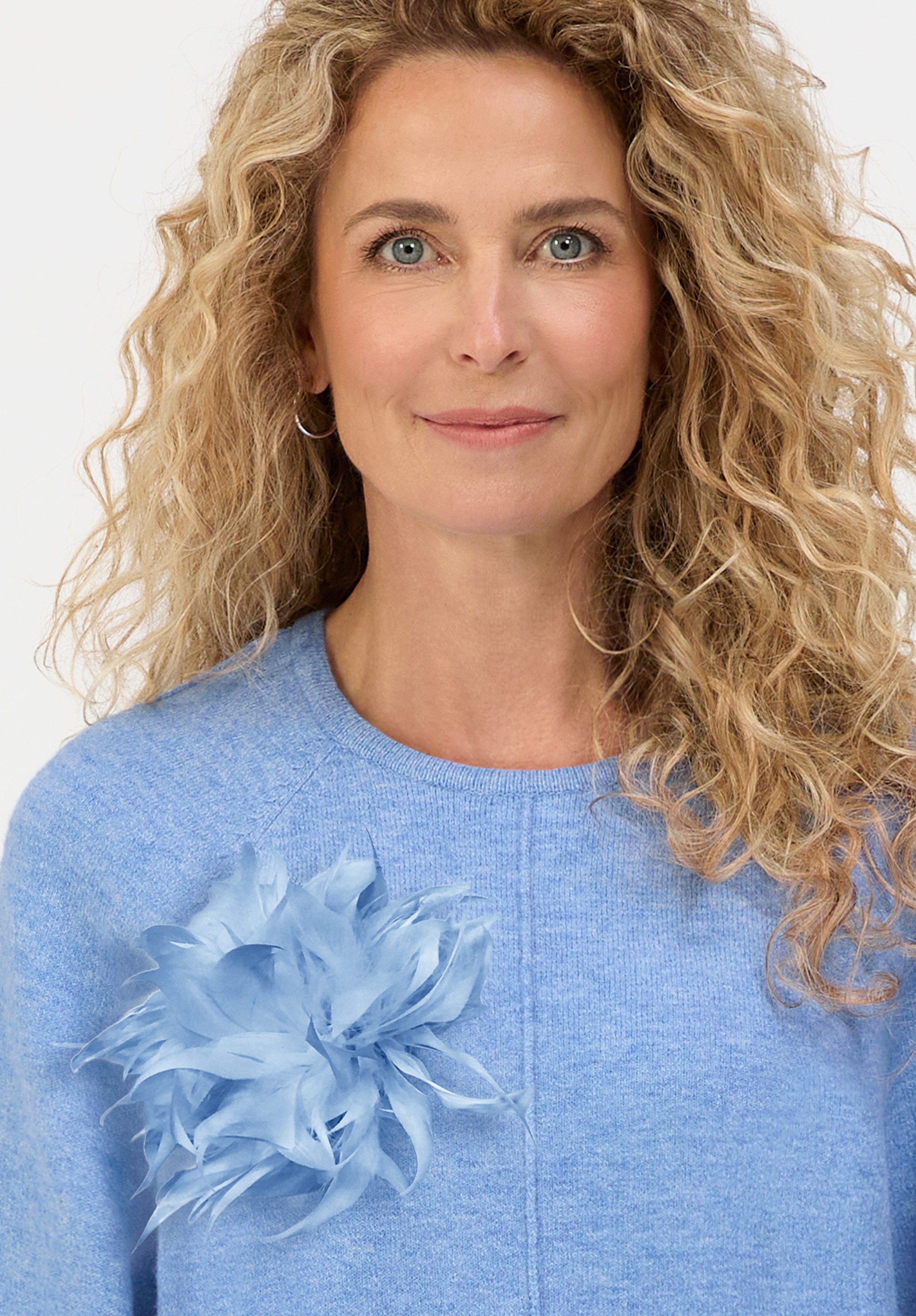 bianca Brosche BROSCHE, mit Federn in Trendfarbe günstig online kaufen