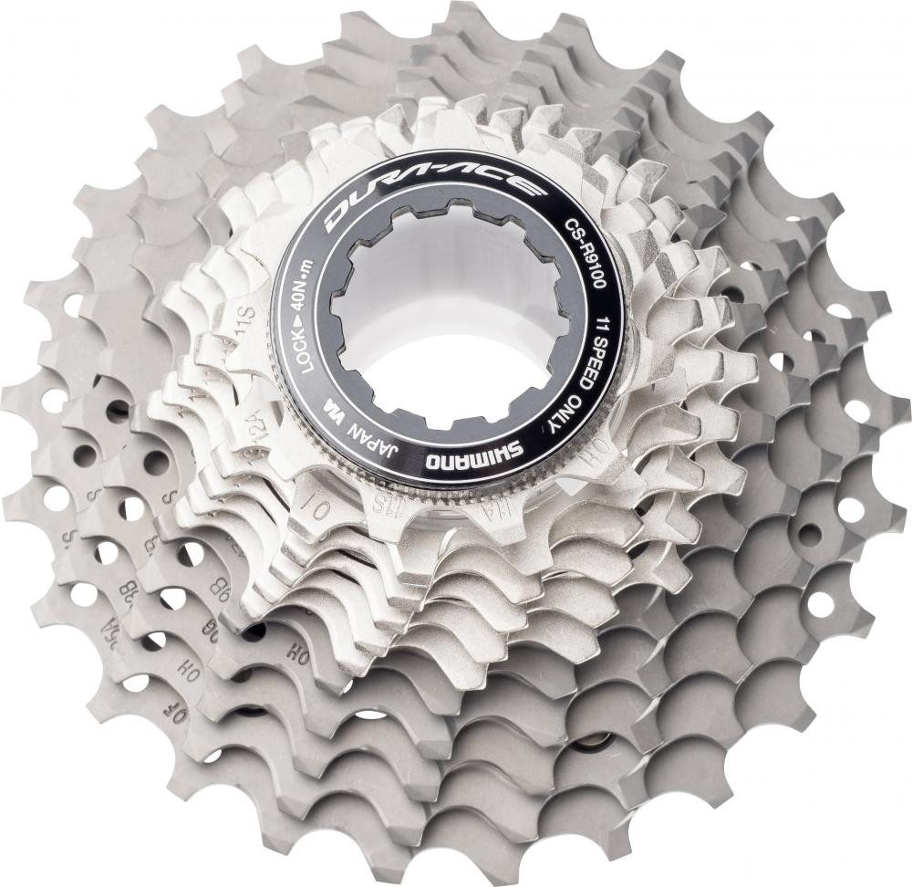 Zahnkranz SHIMANO Kassette DURA-ACE CS-R9100 11-fach 11-25Z Kassette - 11 Ritzel