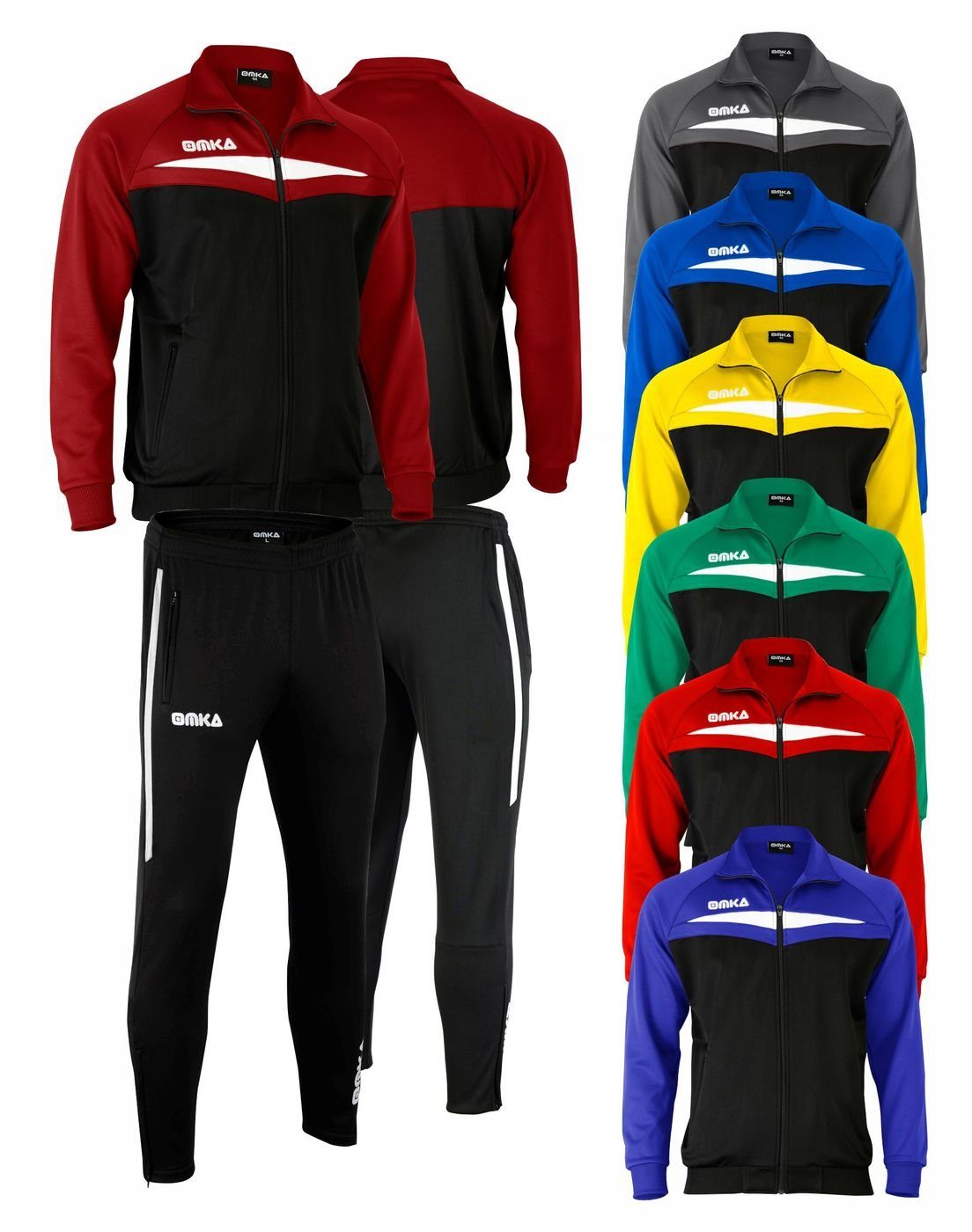 OMKA Trainingsanzug OK200K, OMKA Trainingsanzug Sportanzug Jogginganzug Fre günstig online kaufen