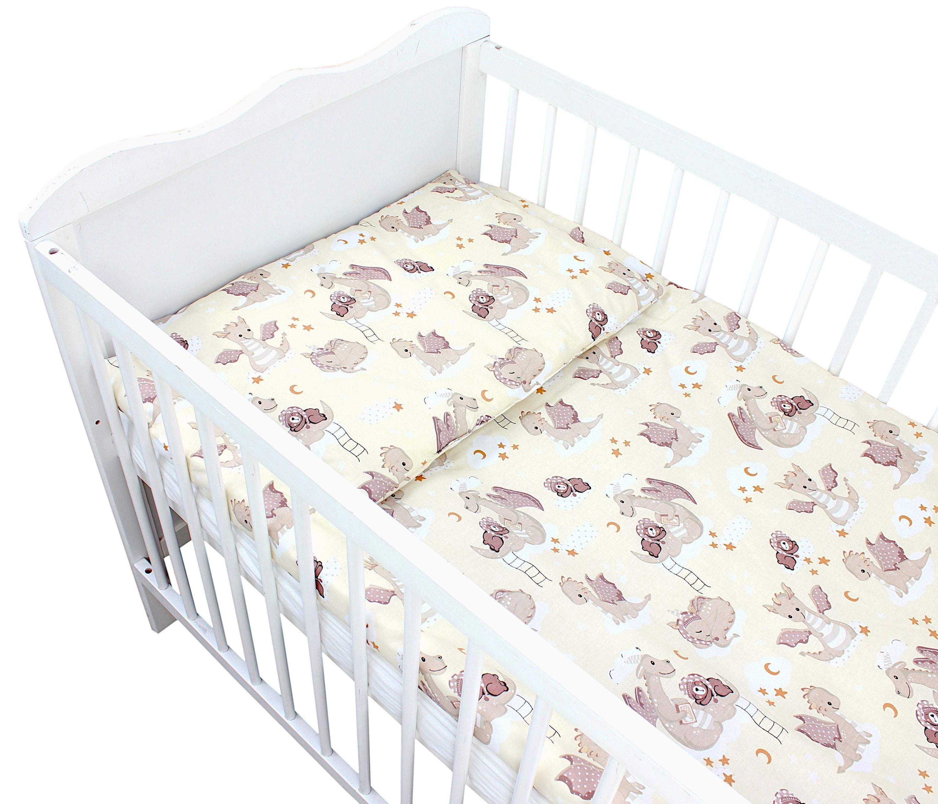 TupTam Kinderbettdecke Kinder Gemusterte Bettdecken Set Ganzjahresdecke Kopfkissen 2tlg.