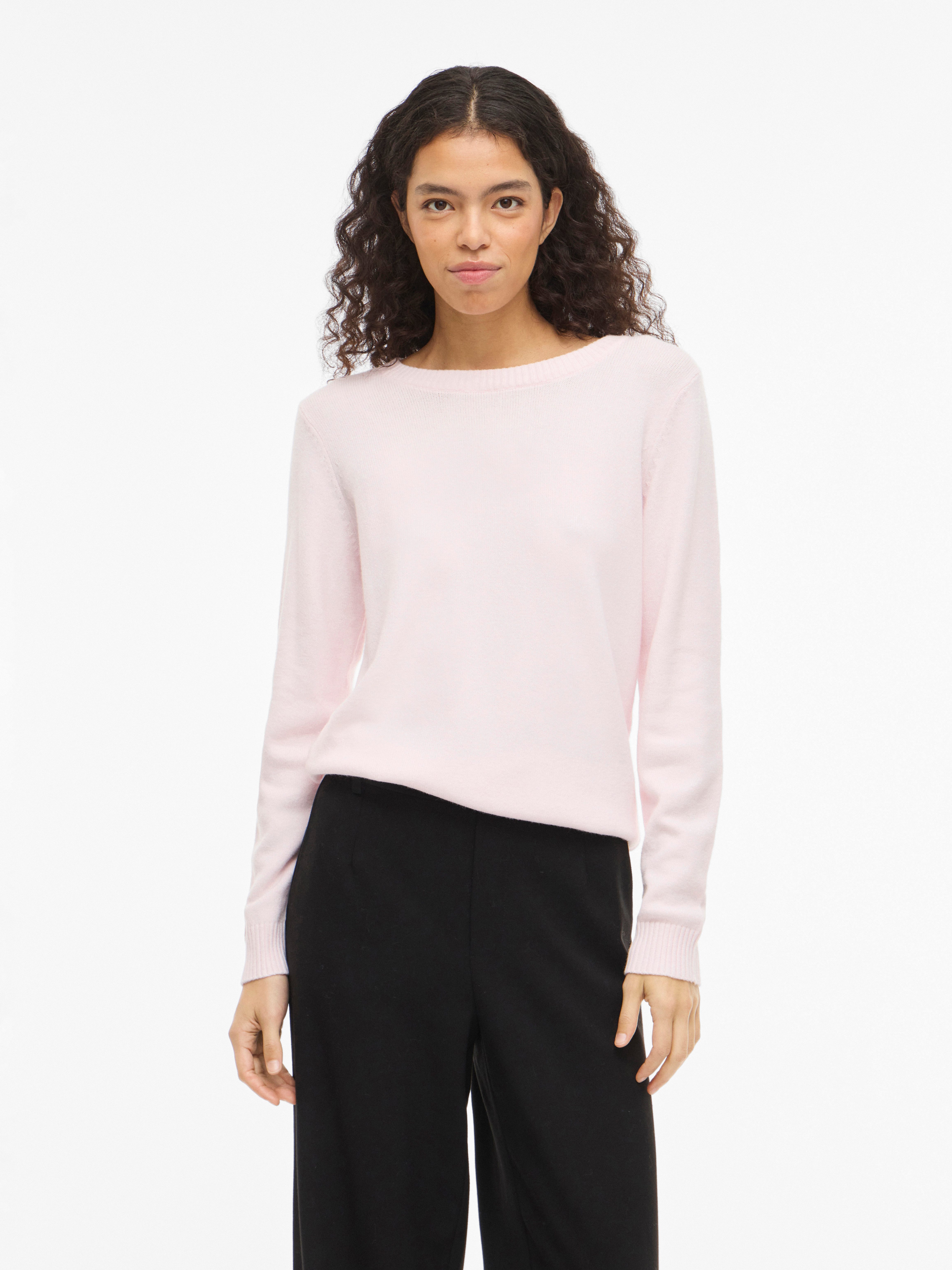 Vila Rundhalspullover VIRIL O-NECK L/S KNIT TOP - NOOS günstig online kaufen