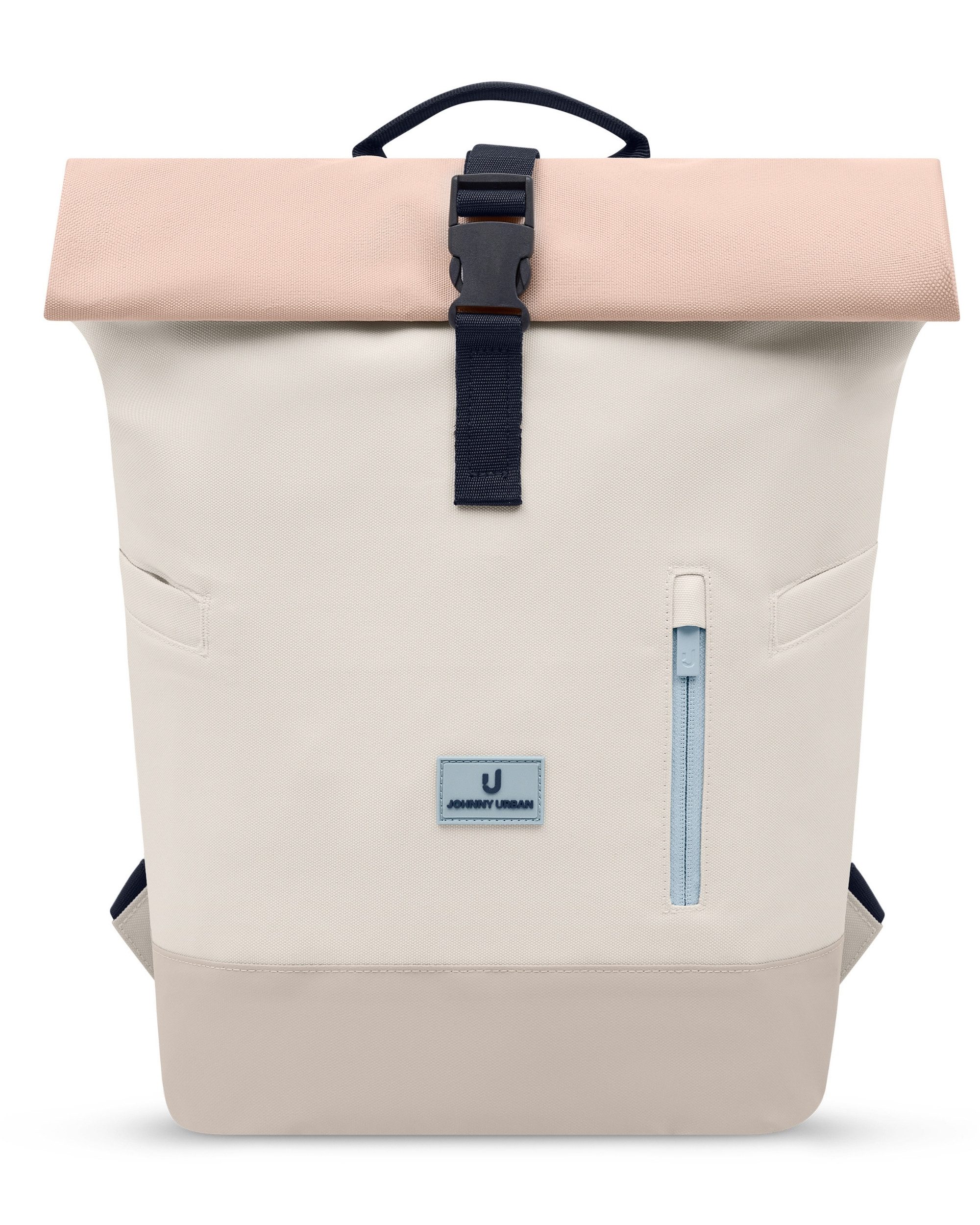 Johnny Urban Cityrucksack Luca Small Rolltop Rucksack (1-tlg), Gepolstertes Laptopfach, Wasserabweisend