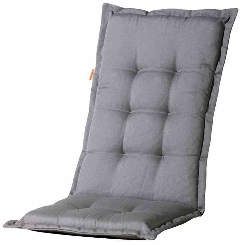 GAUTZSCH Hochlehnerauflage in grau - 123x8x50 (BxHxT)