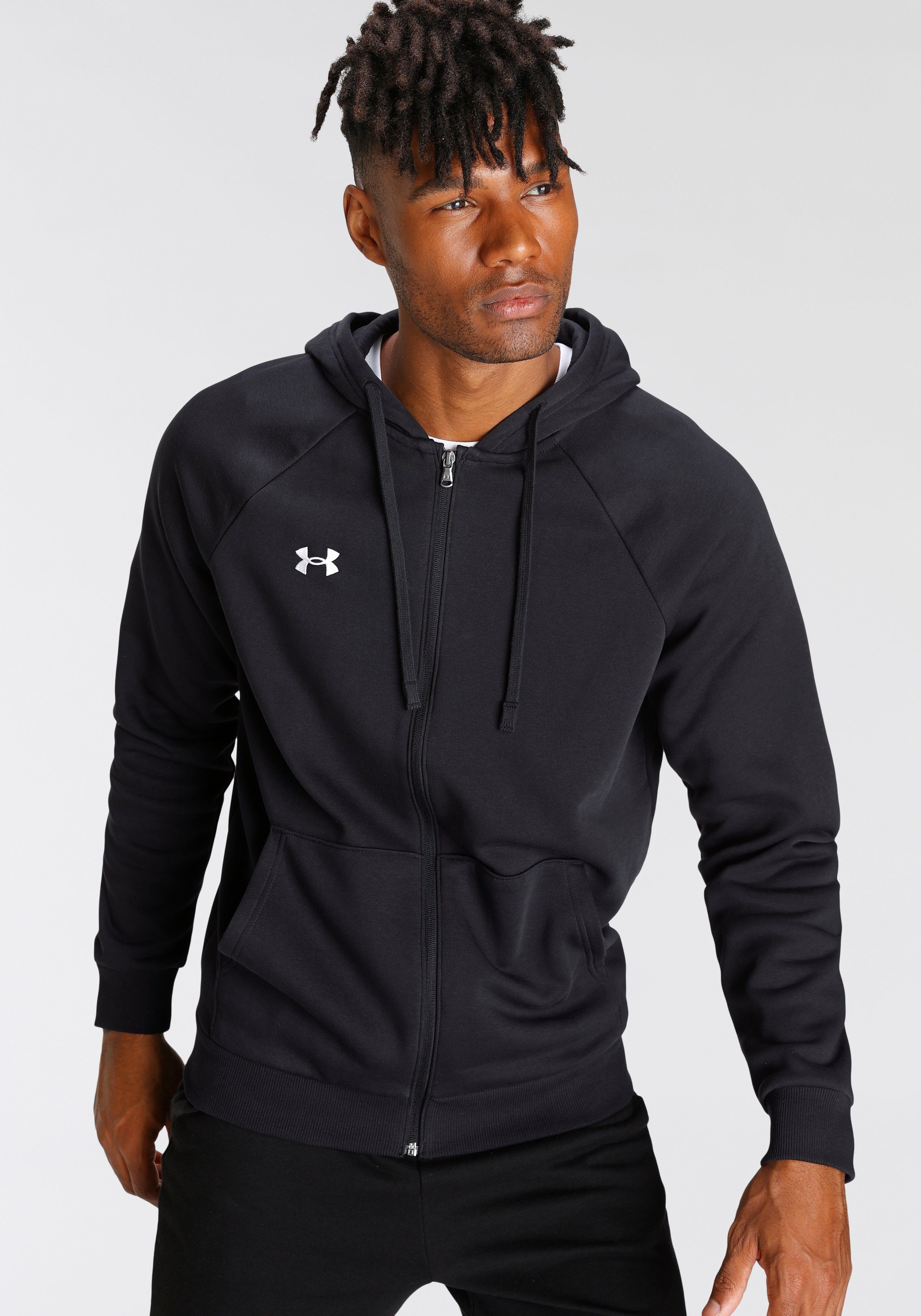 Under Armour® Sweatjacke UA Rival Fleece-Hoodie mit durchgehendem Zip für günstig online kaufen