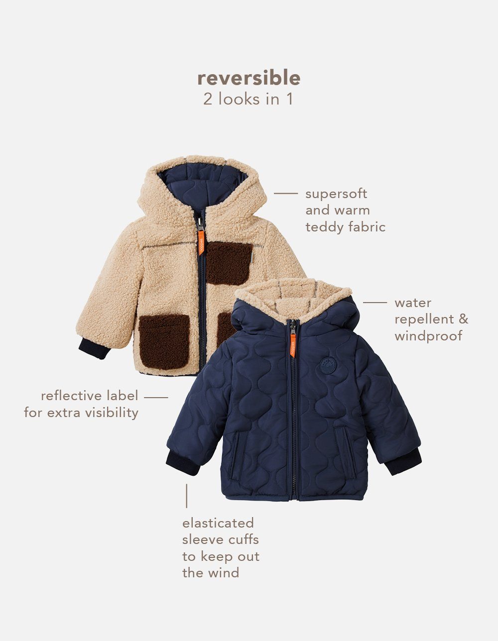 Winter Reversible Timber Outdoorjacke Noppies Noppies - jacke (1-St)