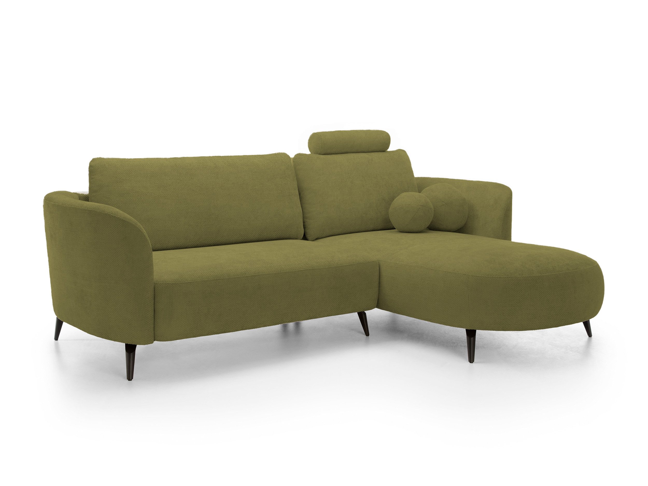 Goldstoff Ecksofa Zenit – L-Form Sofa günstig online kaufen
