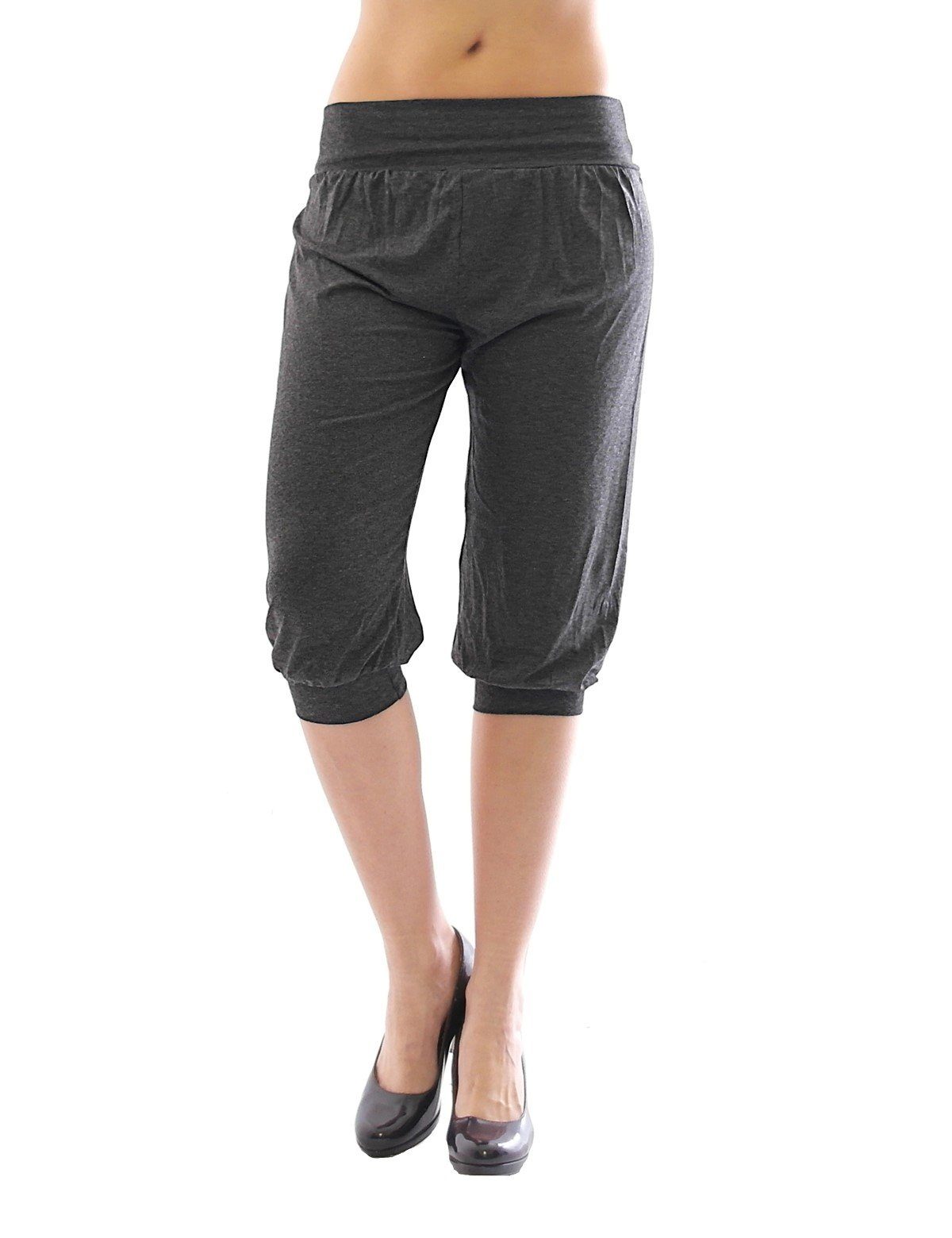 YESET Caprihose Harem Aladin Pump Capri 3/4 Baggy Sommer Falten