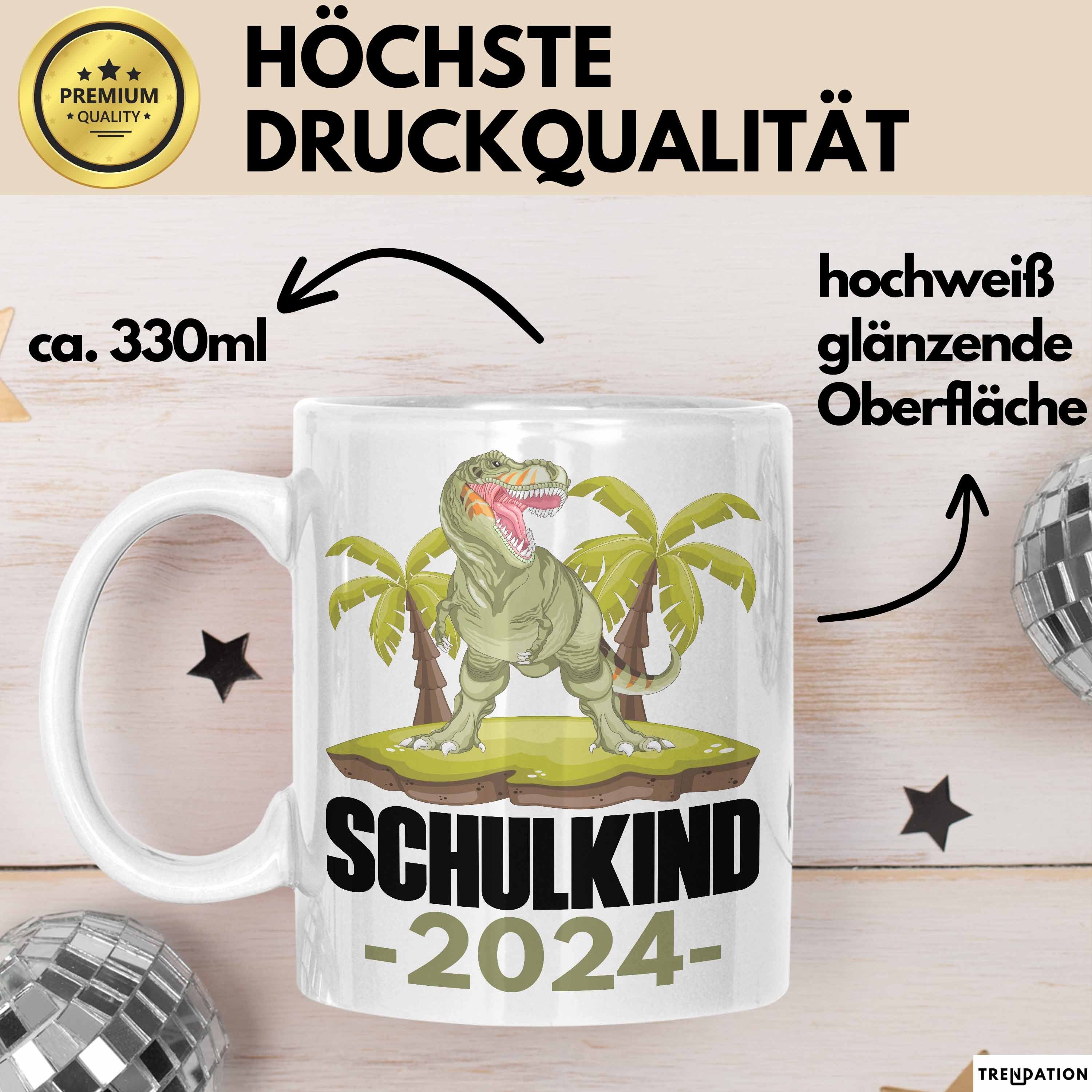 Trendation Tasse Trendation - Einschulung Junge Geschenk für Schultüte
