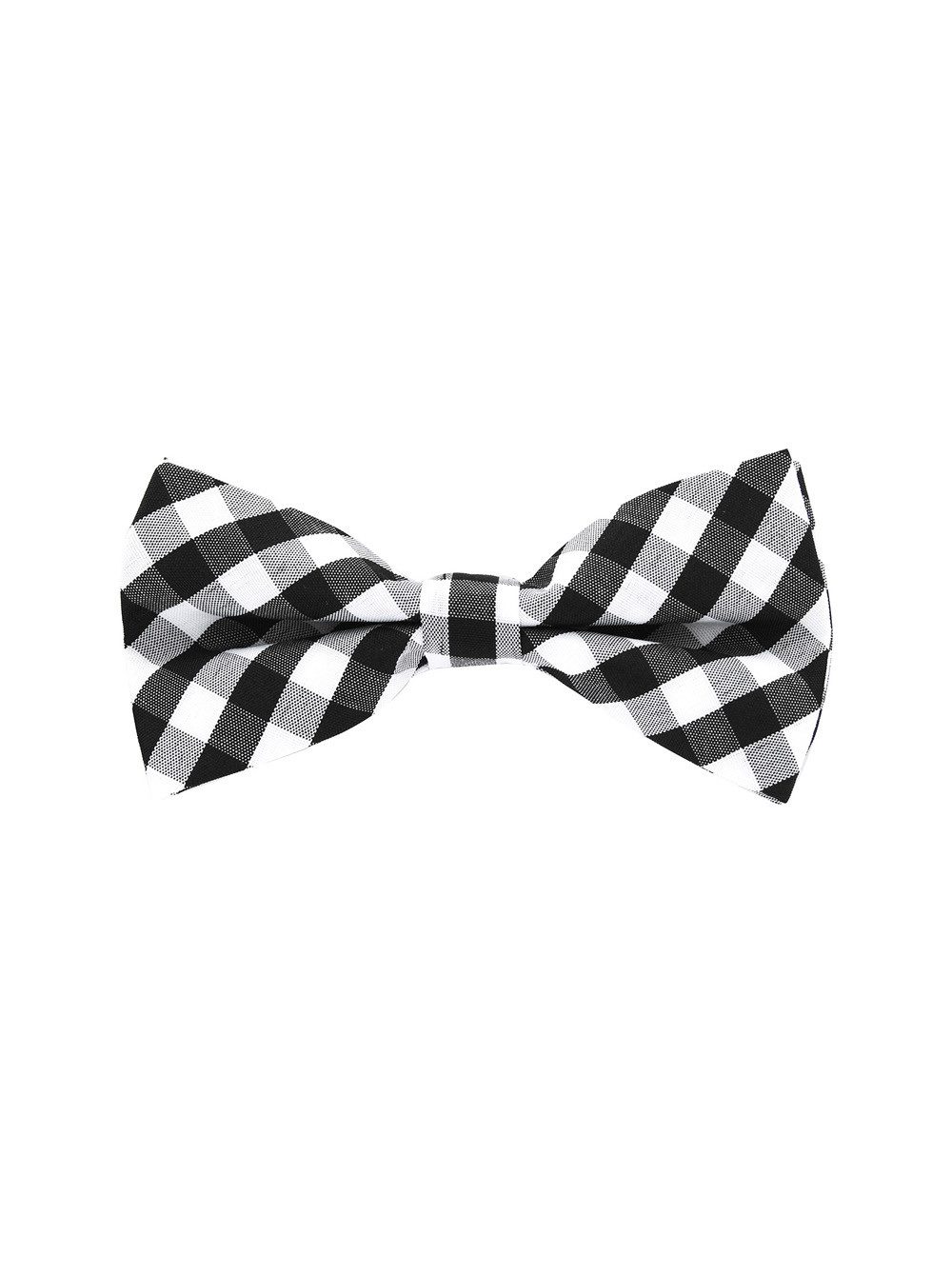 axy Fliege Kinder Jungen Fliege gebunden 10 x 5 cm bereits gebunden, verstellbar, Kariert