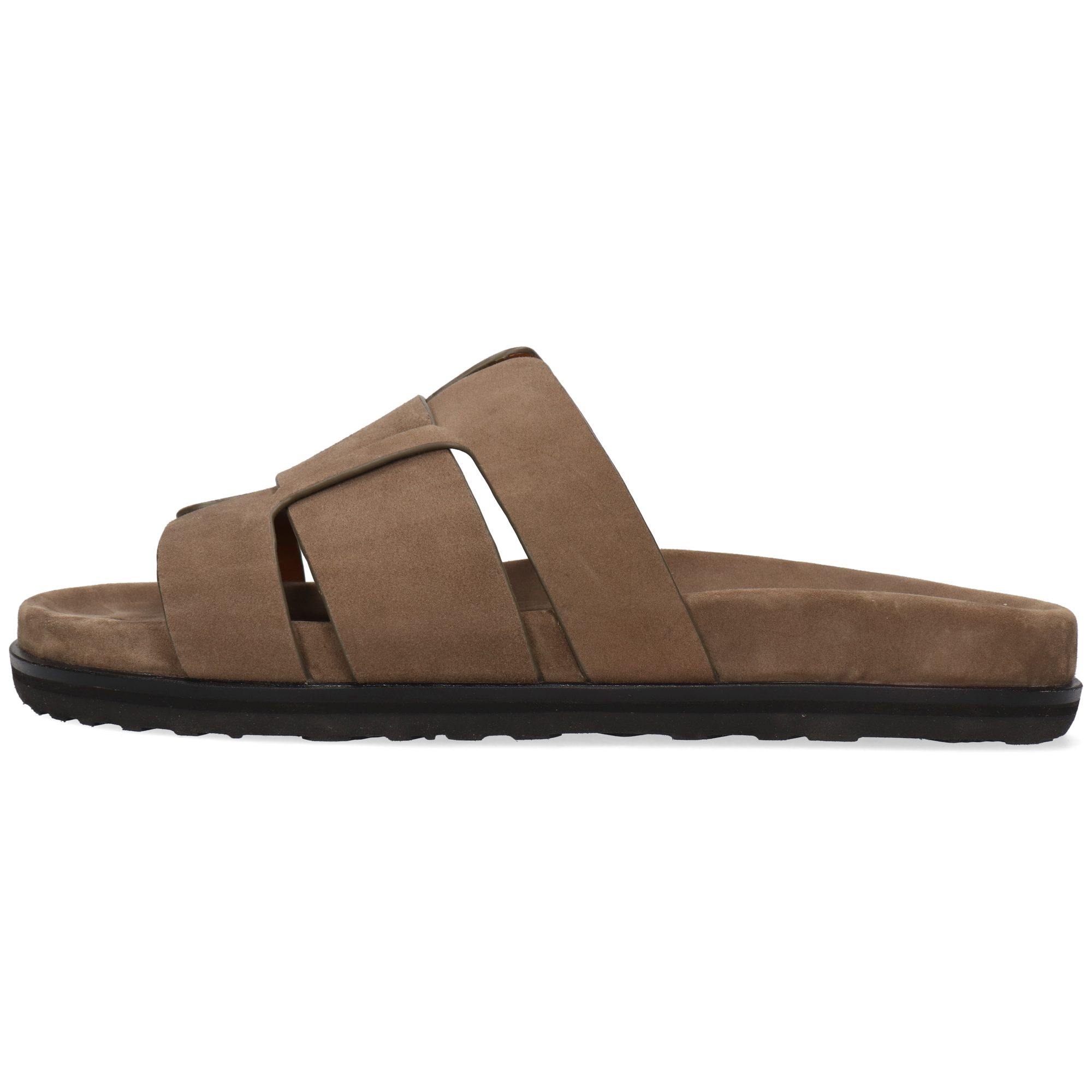 Melvin & Hamilton Robert 43 Leder-Pantoletten für Herren Pantolette Flache Absätze, Echtes Leder
