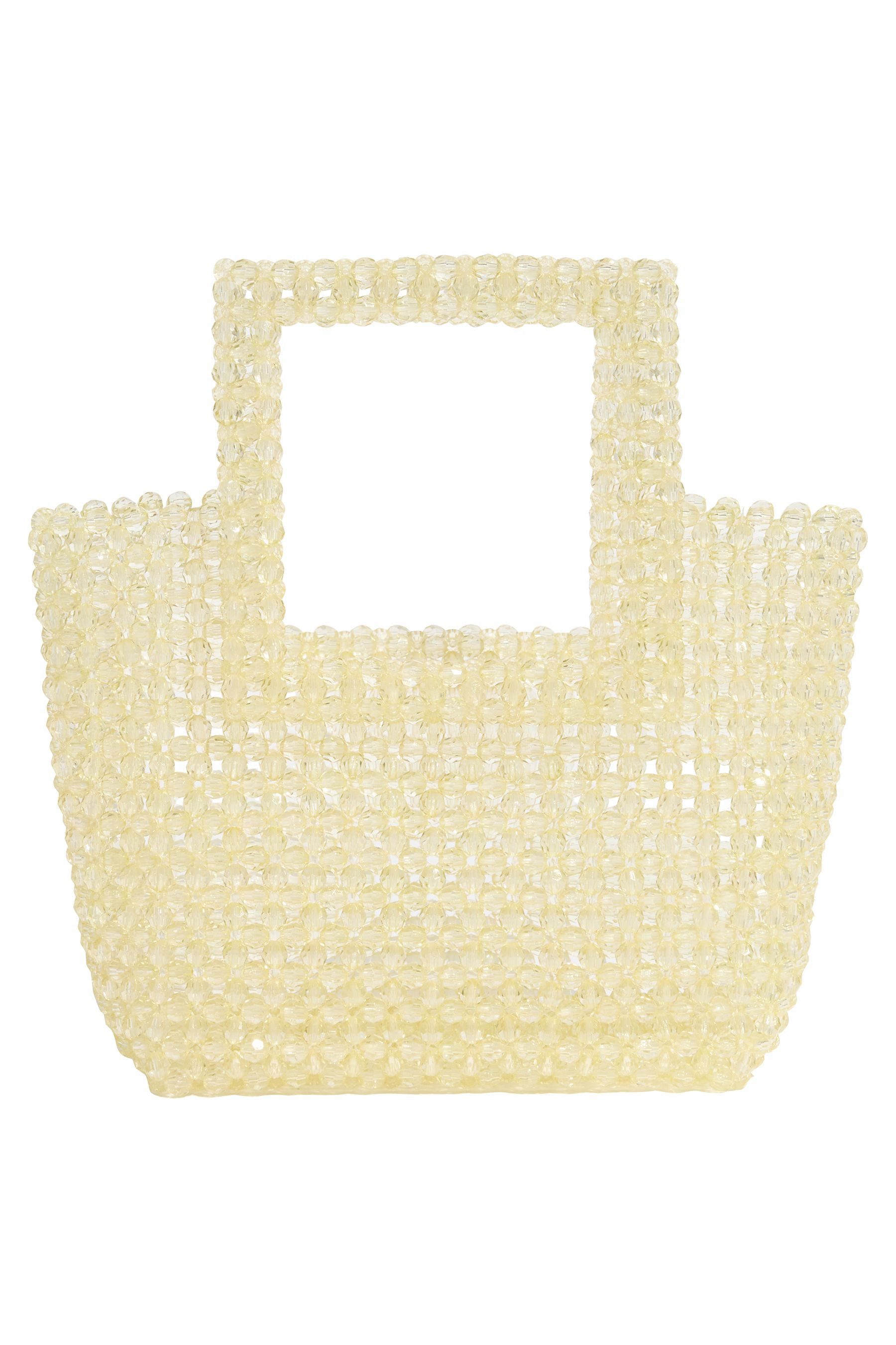 LIPSY Clutch Lipsy Tasche mit Perlenverzierung und Griff oben (1-tlg)