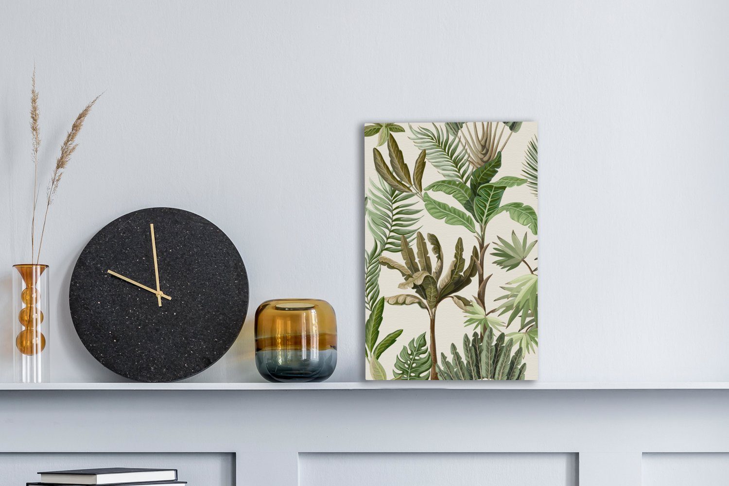 OneMillionCanvasses® Leinwandbild Dschungel - Palme - Bananenstaude - Kinde günstig online kaufen