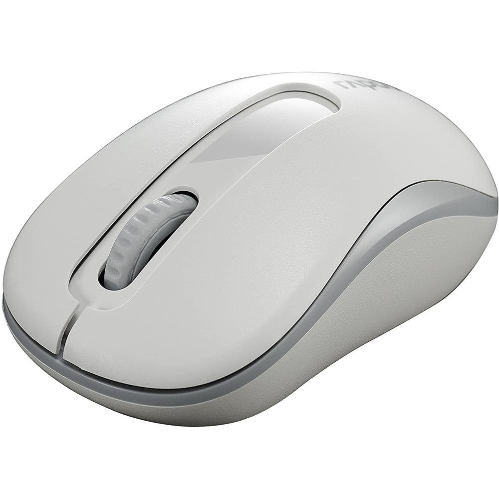 Rapoo M 10 Plus Maus (optisch, 3 Tasten, kabellos, Wireless, 2.4 GHz, USB, 1000 DPI)