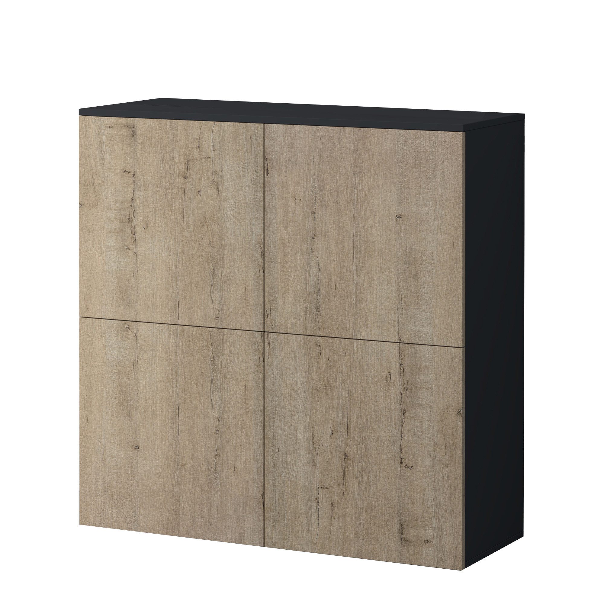 doporro Sideboard Kommode Möbel Mehrzweckschrank Push-to-Open günstig online kaufen