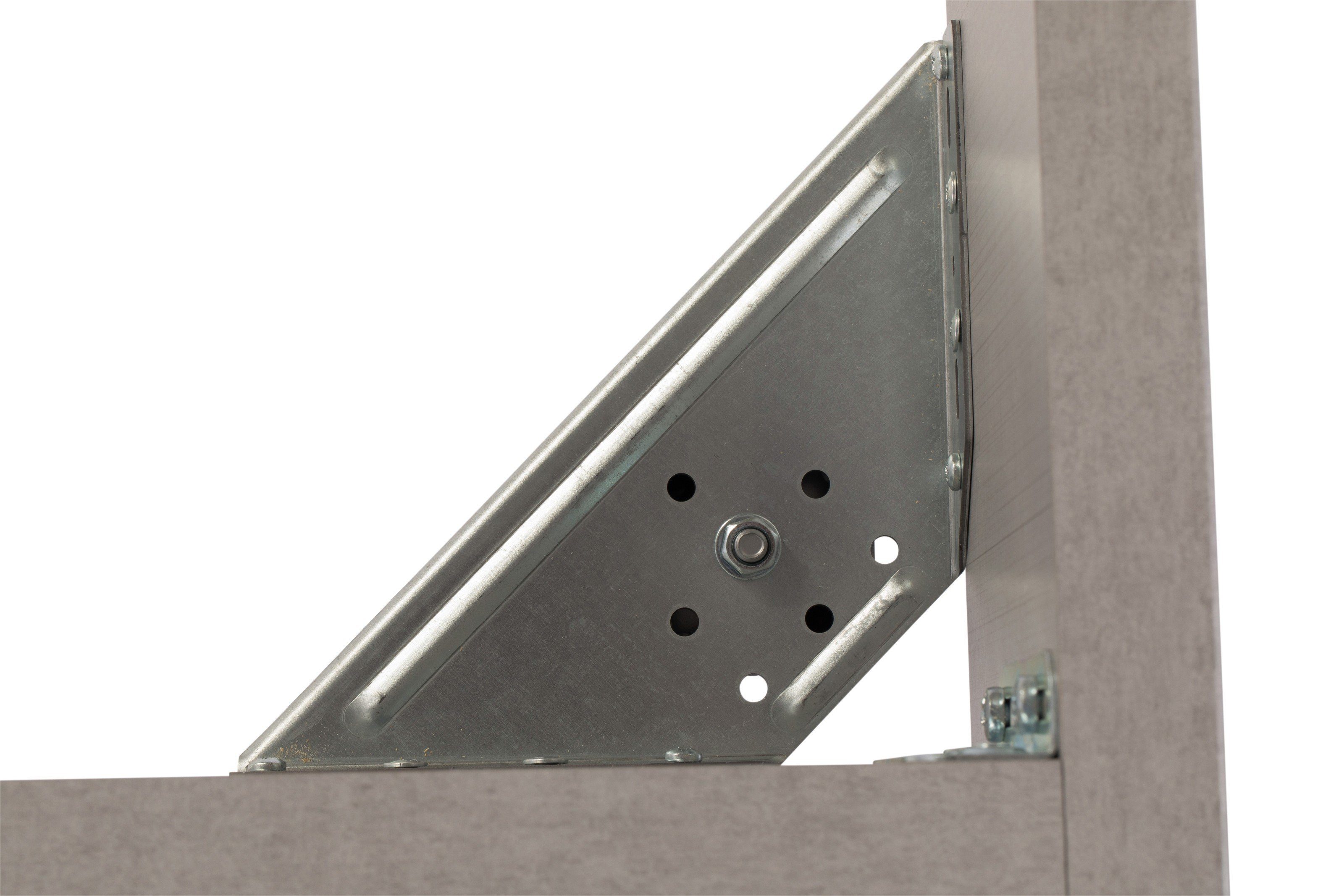 Wimex Bettgestell in weiß (BxHxT: 109x46x210 cm)