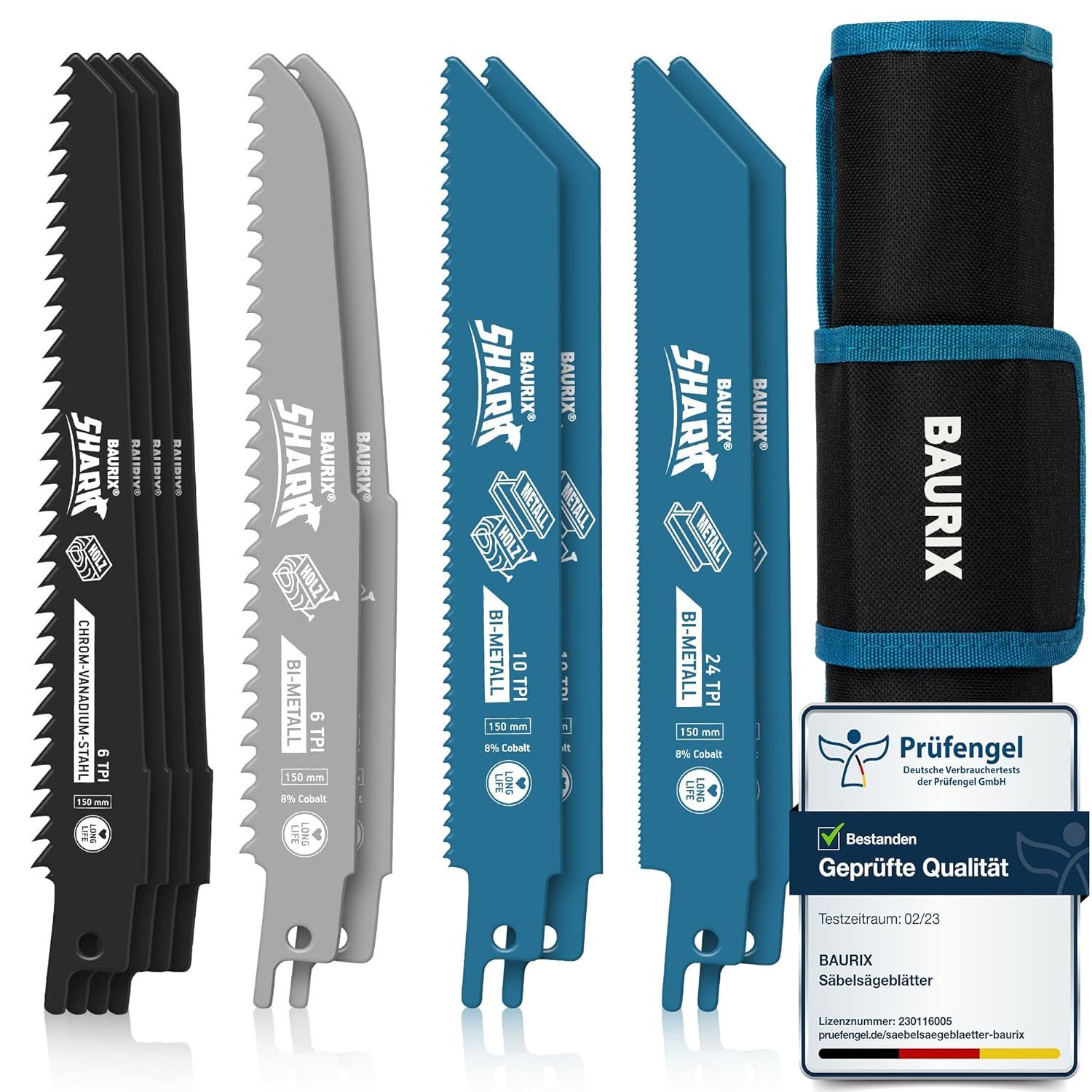 BAURIX Säbelsägeblatt Set - Sägeblatt Säbelsäge günstig online kaufen