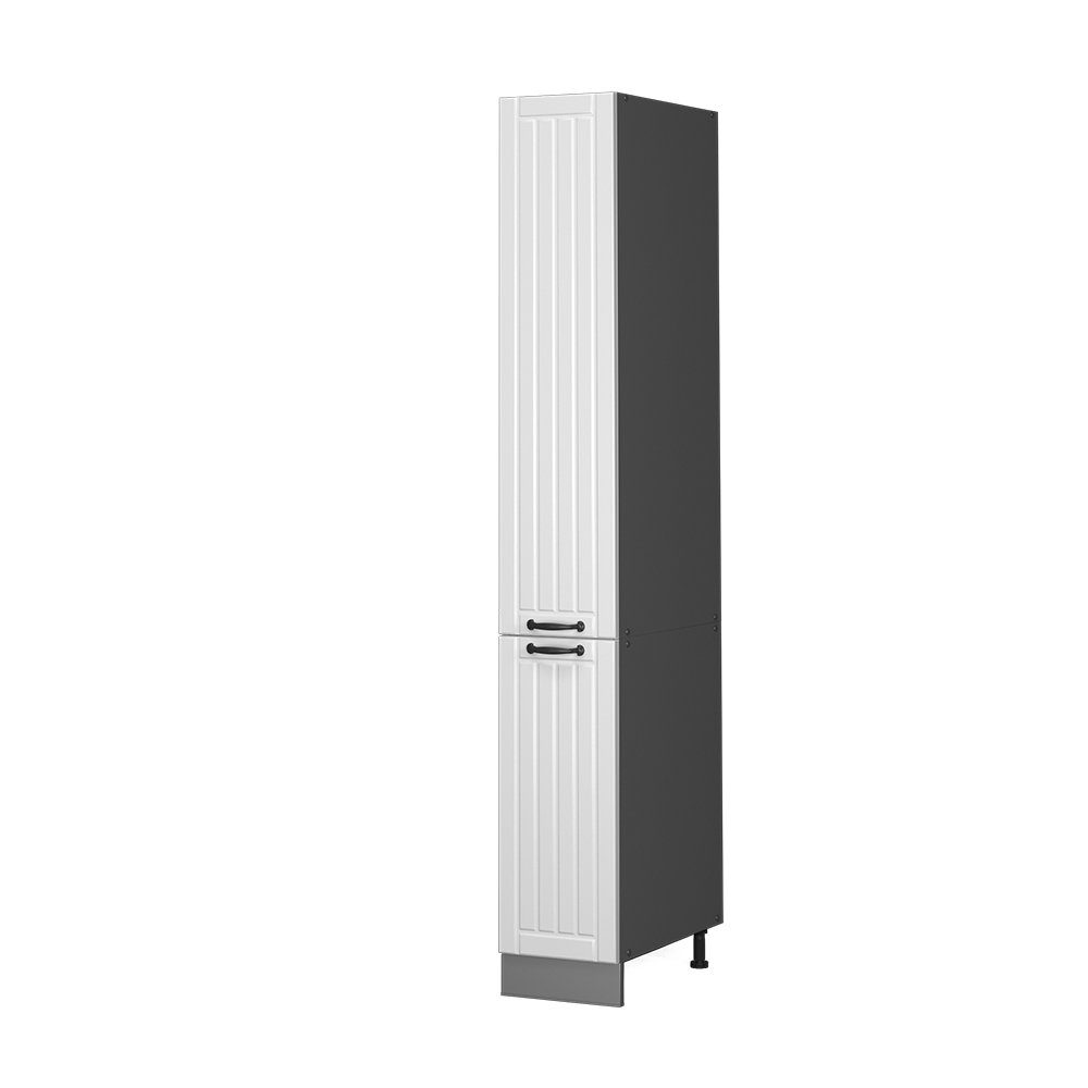 Vicco Hochschrank Fame-Line, Anthrazit/Weiß, 30 cm günstig online kaufen