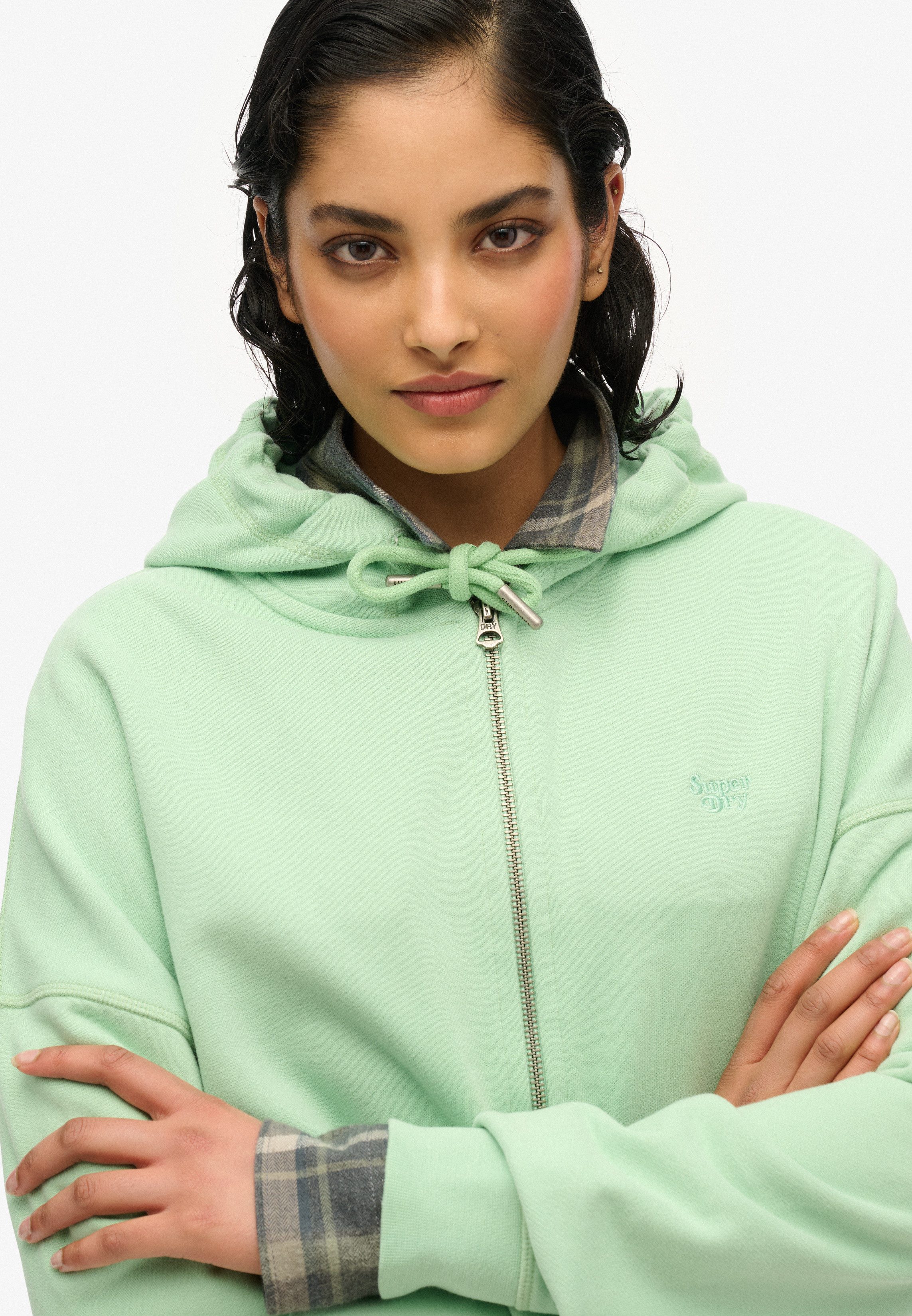 Superdry Kapuzensweatjacke STUDIOS ZIP HOODIE günstig online kaufen